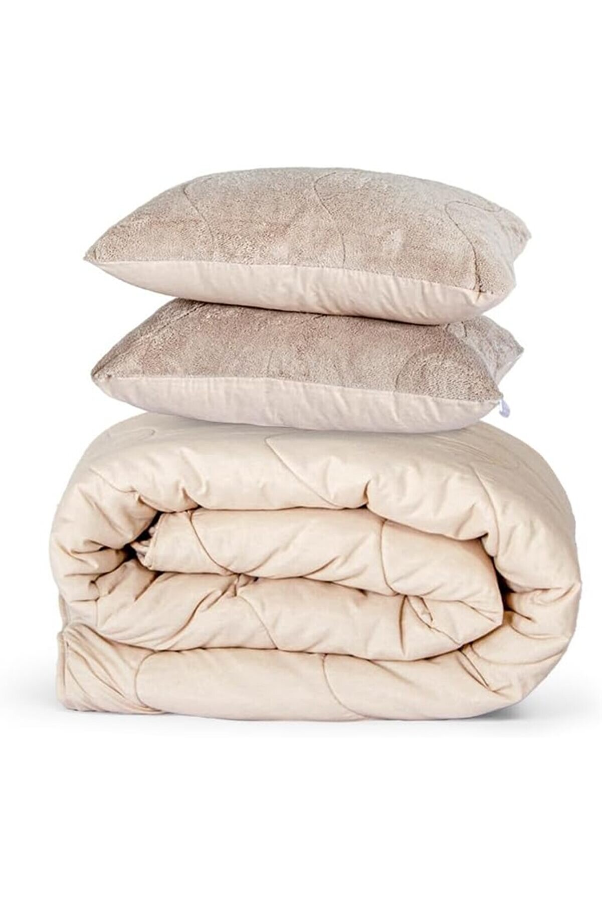 Ynsshopi̇ng Beddi̇ng Kapu&ccedil;i̇no Yorgan Seti̇ Tek Ki̇şi̇li̇k (1Adet Si̇li̇kon Yastık Ve Kılıfı Hedıye) Newtrren