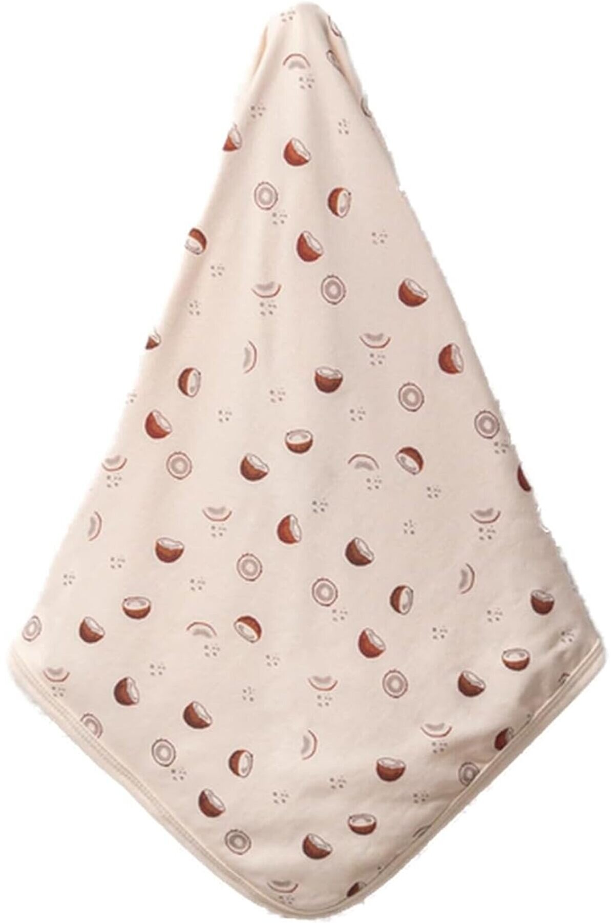 STOREMAX snShop BUBBLES %100 PAMUK BASKILI, ÇİFT KATLI BEBEK BATTANİYESİ (COCONUT) 467437