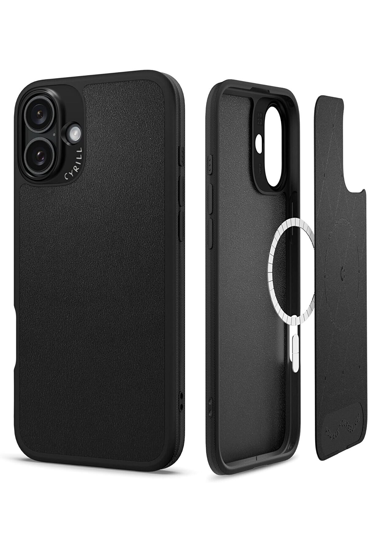 STOREMAX goldtrack Ciel by 16 Kılıf Kajuk Mag Hava Kanalı Teknolojisi™ Askeri Sınıf Koruma Vegan Deri Kapak -