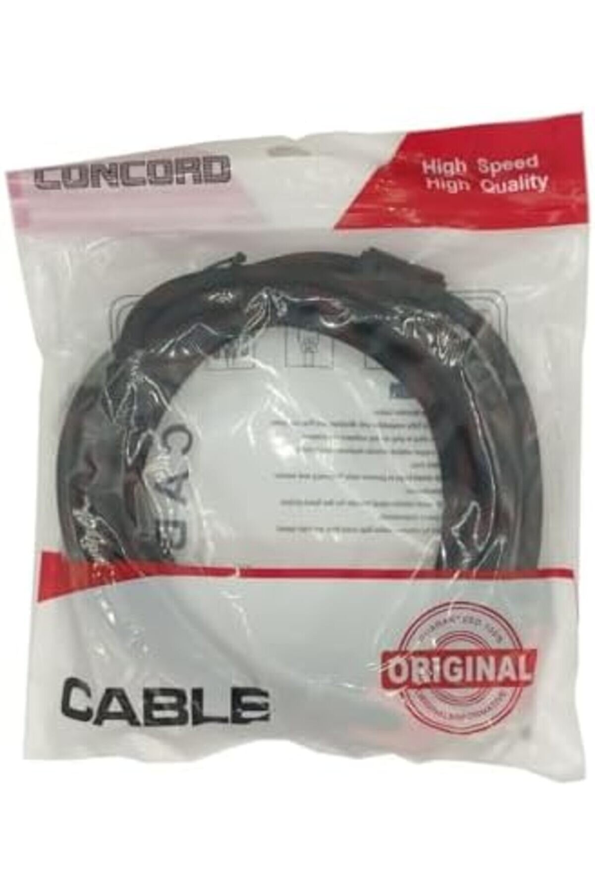 Snshop Hdmı Kablo 3 Metre Ses Ve Görüntü Aktarım Kablosu - Si̇yah/Kırmızı 467437