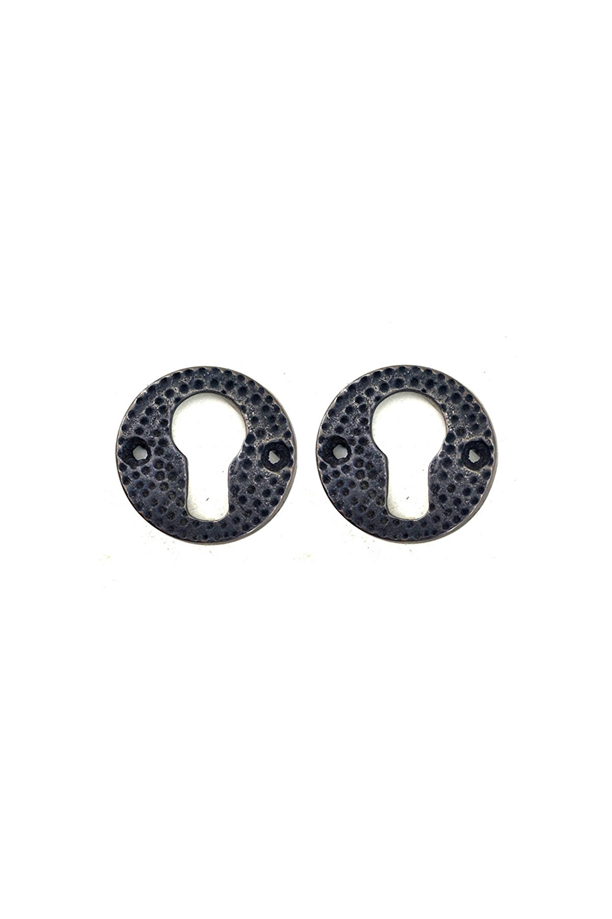 evimdeyokyok Antika Tarz Dekoratif Pirinç Oda Kilit Rozeti - 49mm, Oksit