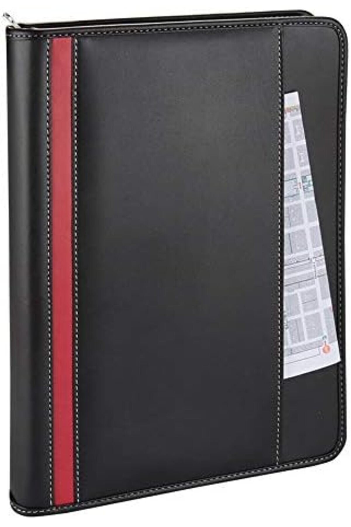 Li̇kesell 555-1 Sekreterli̇k A4 Hesap Maki̇neli̇ El Portföyü Fermuarlı Çi̇ft Mekani̇zmalı Deri̇ Sekreter No