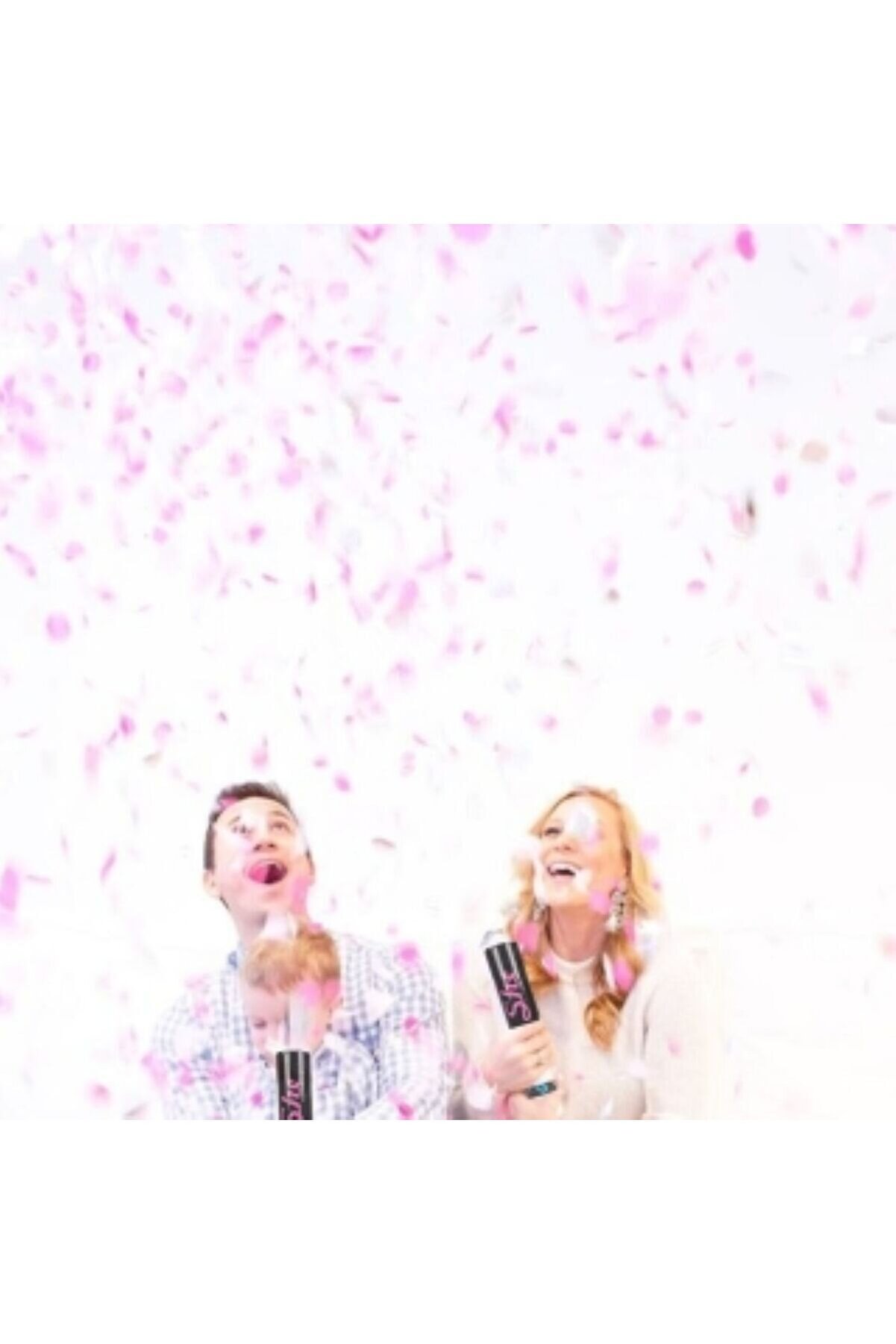 İrhanlar 2 Adet Ci̇nsi̇yet Beli̇rleme Konfeti̇ Pembe Mavi̇ Kızmı Erkekmi̇ Ci̇nsi̇yet Parti̇si̇ Gi̇rll Or Boy Pembe Renk