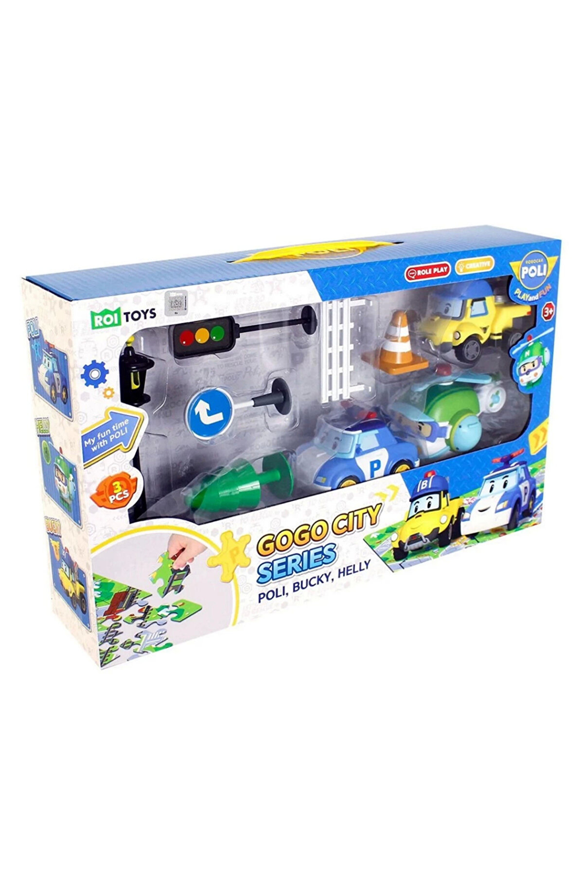 Robocar Poli̇ Gogo Ci̇ty Seri̇es Oyun Seti̇