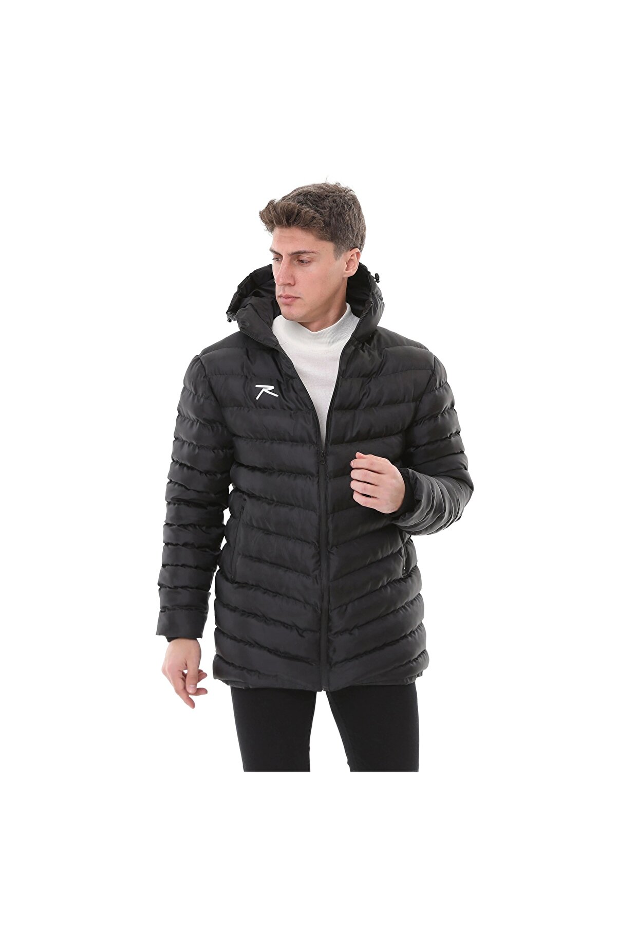 Raru Anorak Pluma Si̇yah