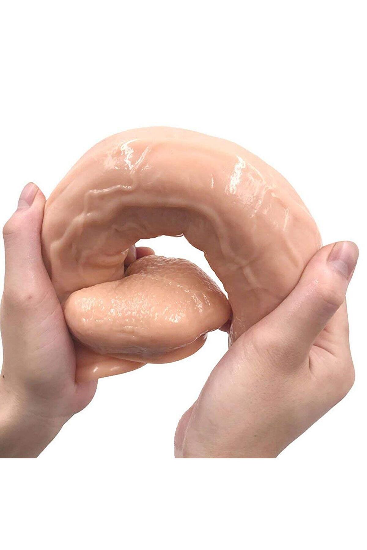 Meyrabest Blade Esnek Reali̇sti̇k Belden Bağlamalı Kalın Peni̇s 30 Cm