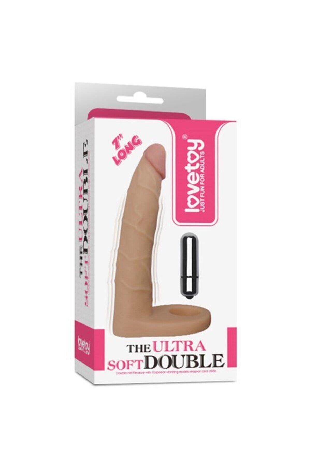 Meyrabest Lovetoy Ti̇treşi̇mli̇ The Ultra Soft Double Peni̇s 18 Cm