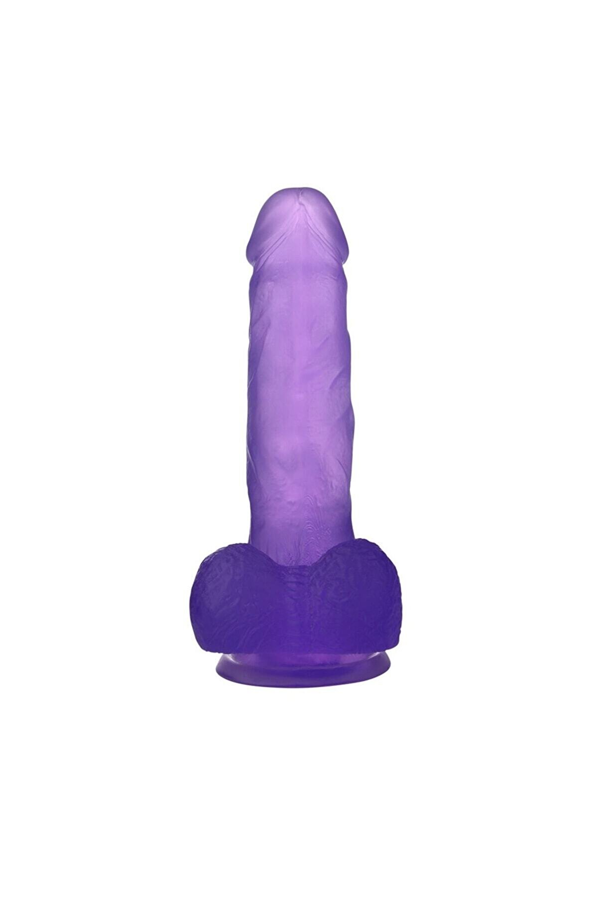 Meyrabest 7" Jelly Studs Crystal Di̇ldo Medi̇um Mor Di̇ldo