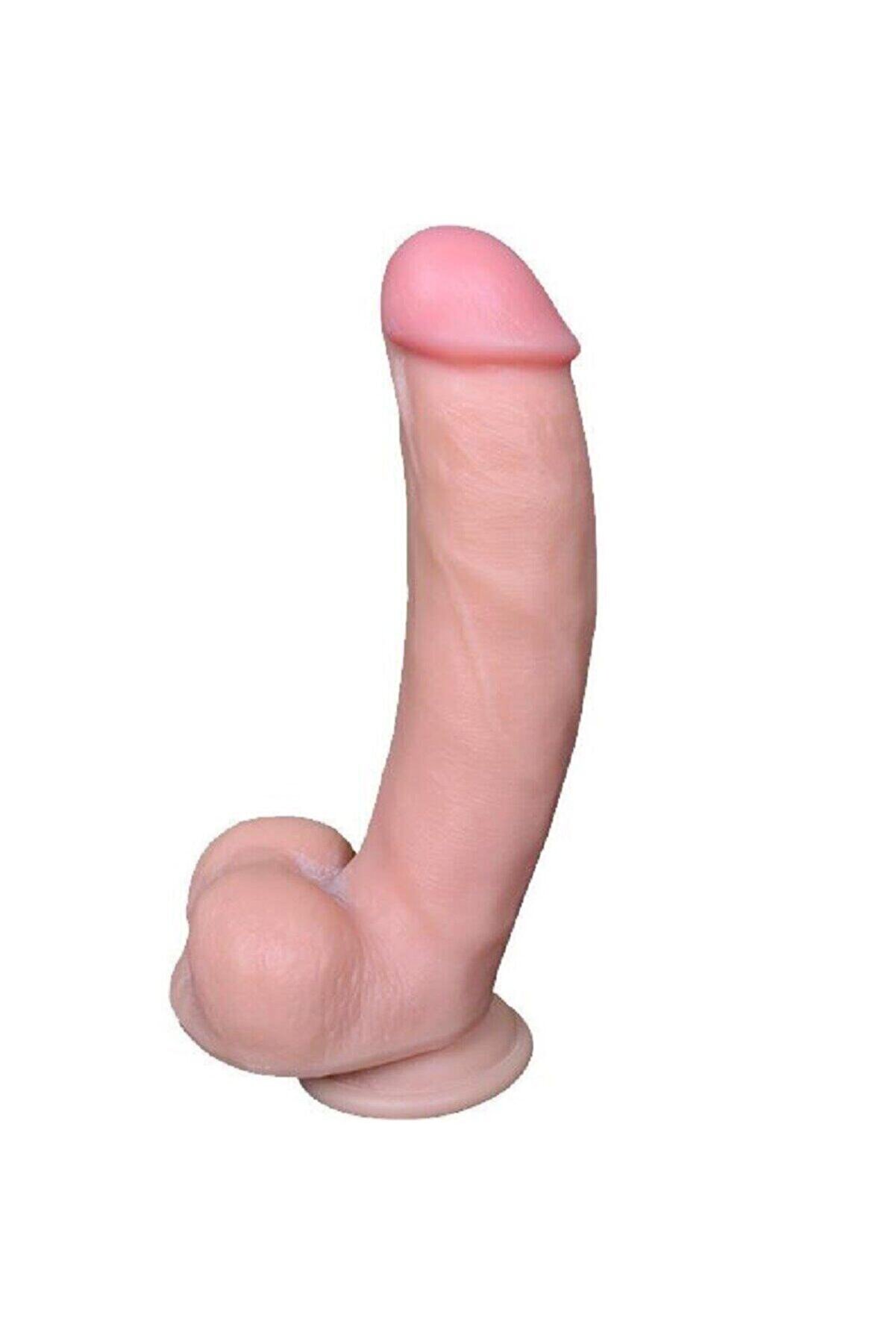 Meyrabest &Ouml;zel Dokulu 21 Cm Damarlı Reali̇sti̇k Peni̇s
