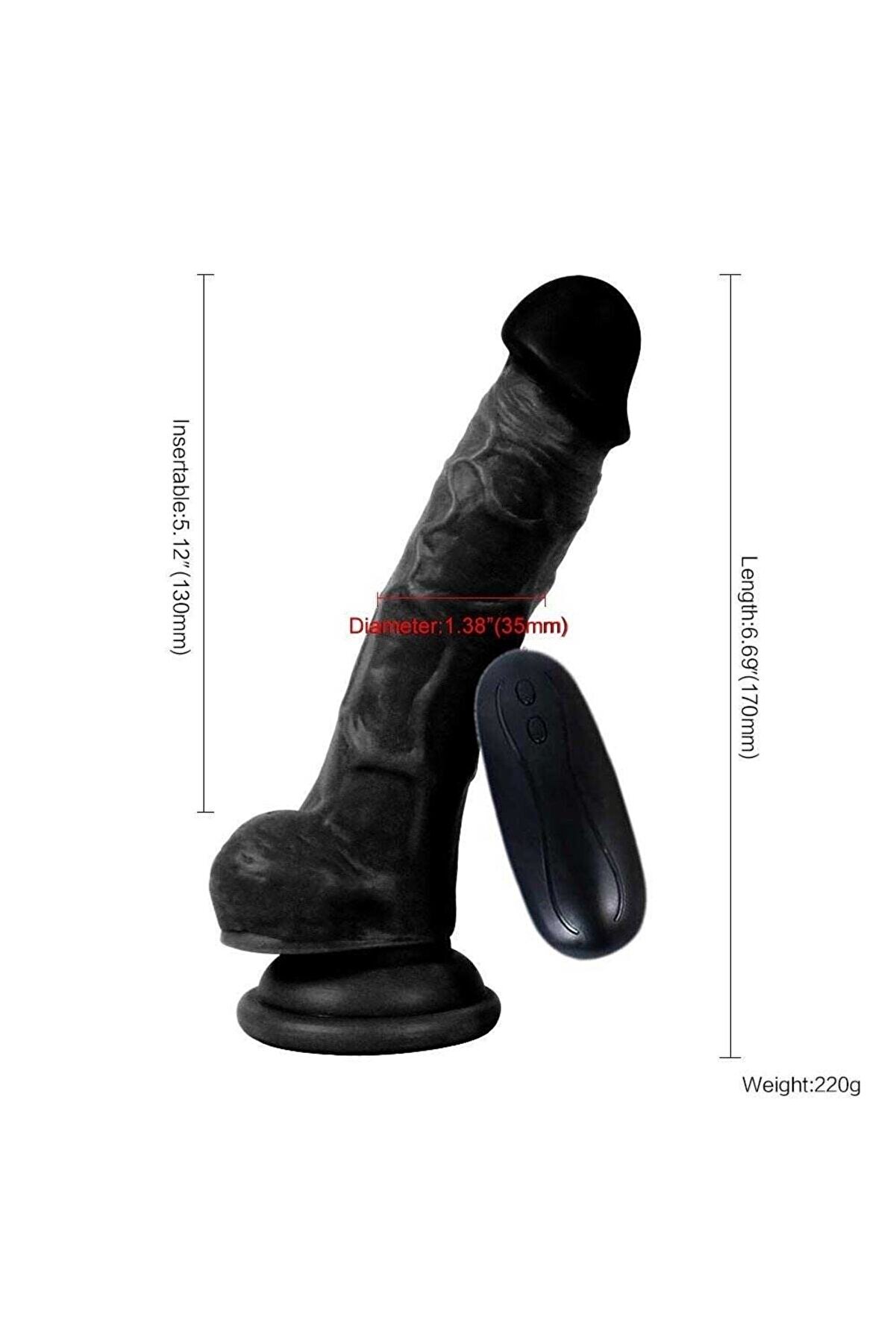 Meyrabest Di̇ldo Seri̇es Holy 18 Cm Ti̇treşi̇mli̇ Reali̇sti̇k Peni̇s