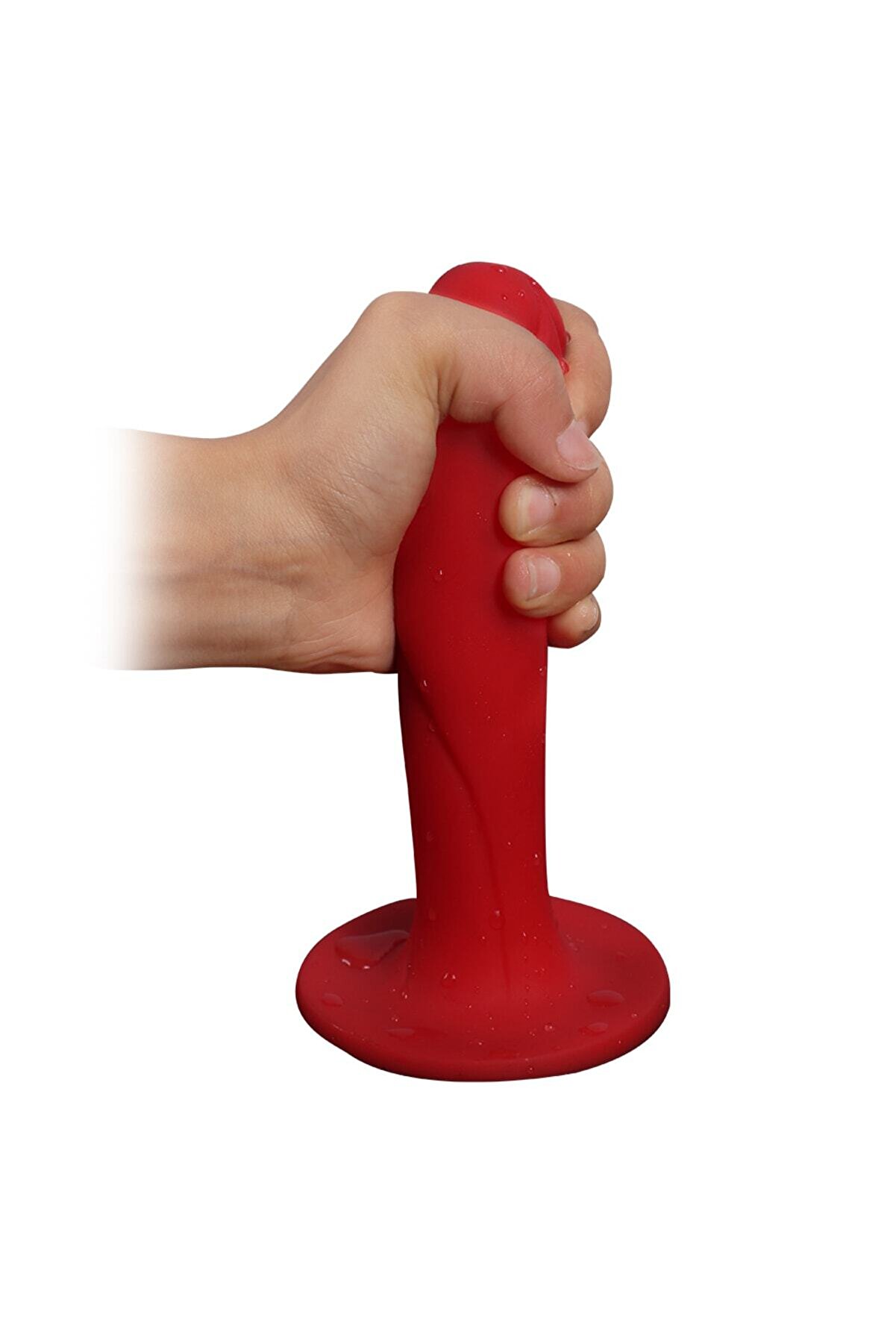 Meyrabest C10 Sli̇kon 16,5 Cm Red Reali̇sti̇k Peni̇s Di̇ldo