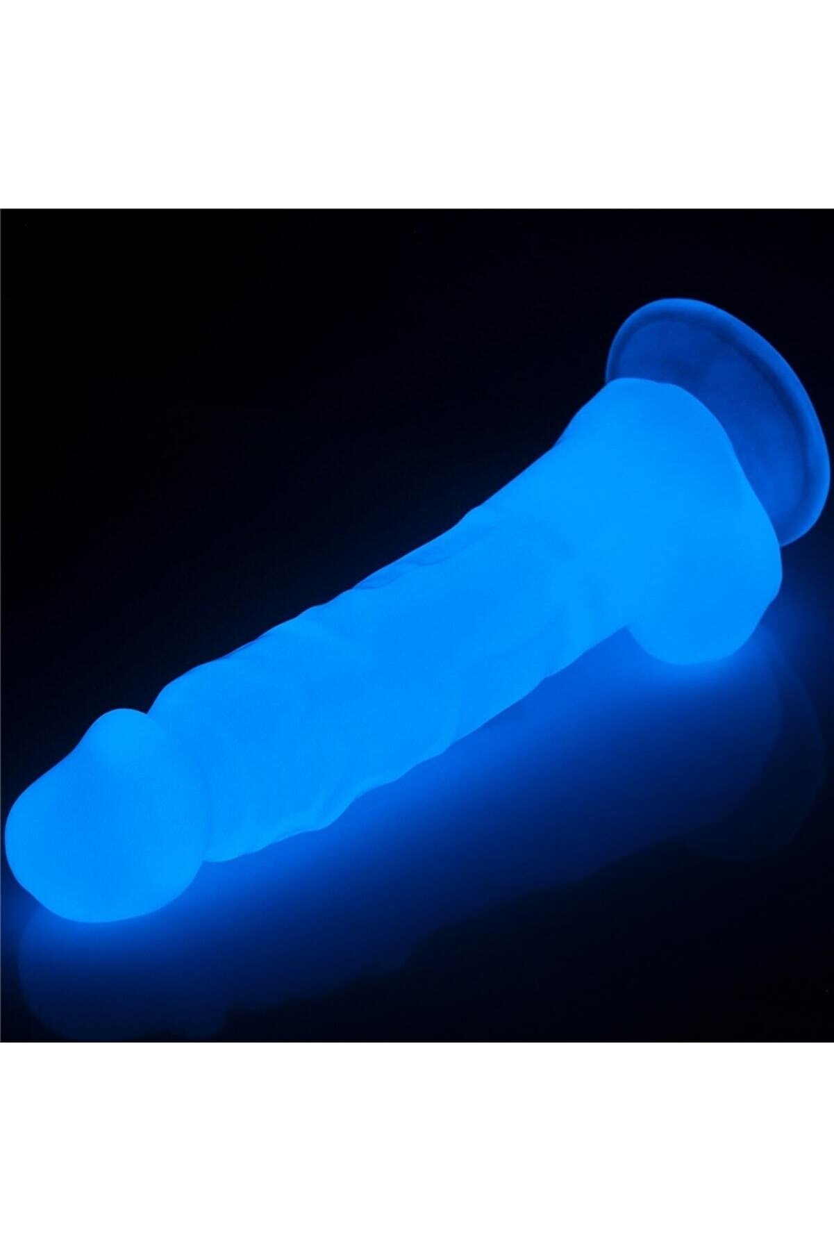 Meyrabest 8.5   Lumi̇no Play Fosforlu Yapay Di̇ldo