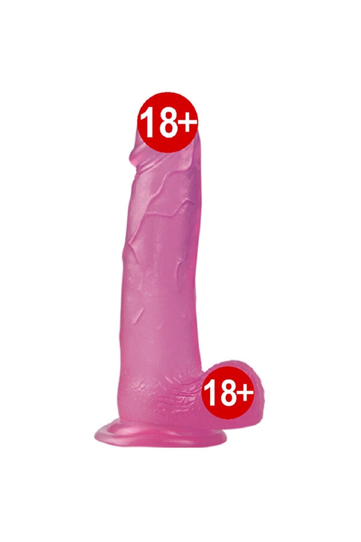 Meyrabest 17.5 Cm Jel Doku Pembe Di̇ldo