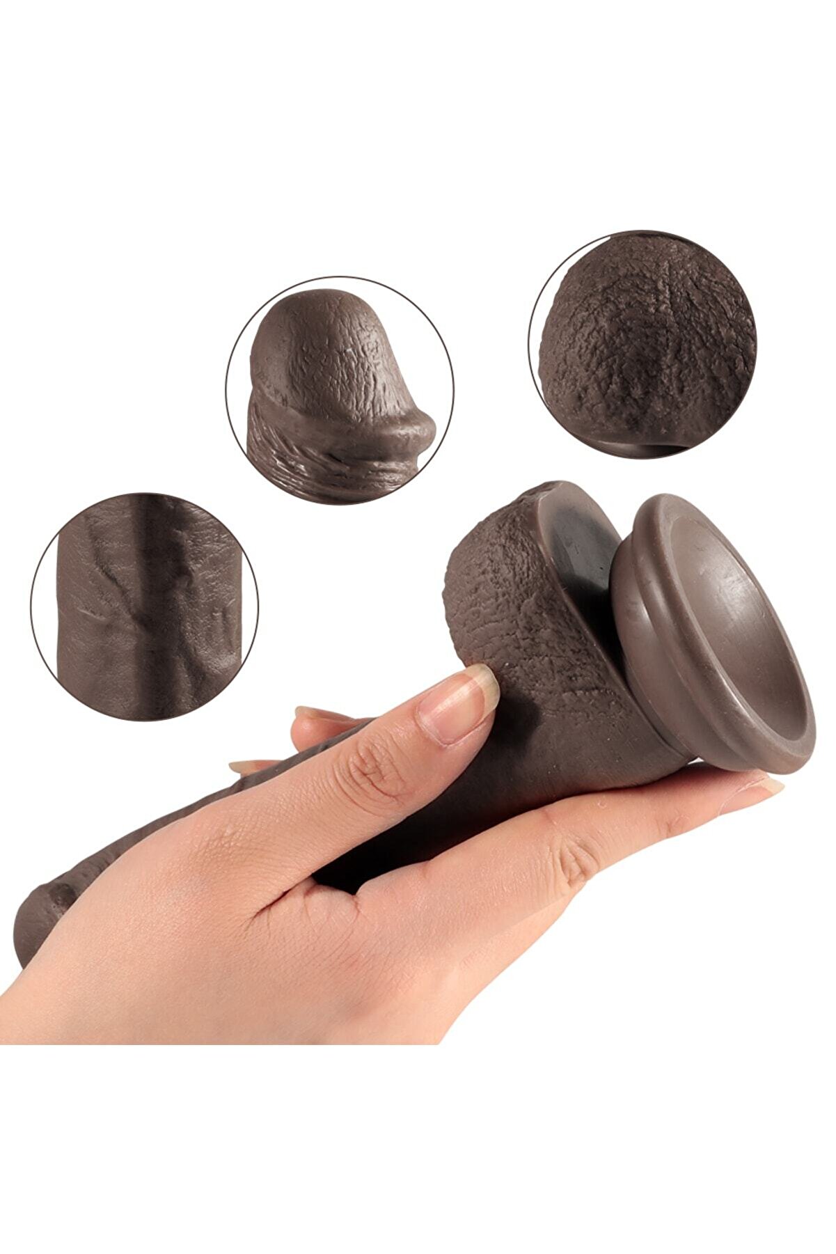 Meyrabest Addi̇son 17 Cm Ten Dokulu Melez Reali̇sti̇k Peni̇s