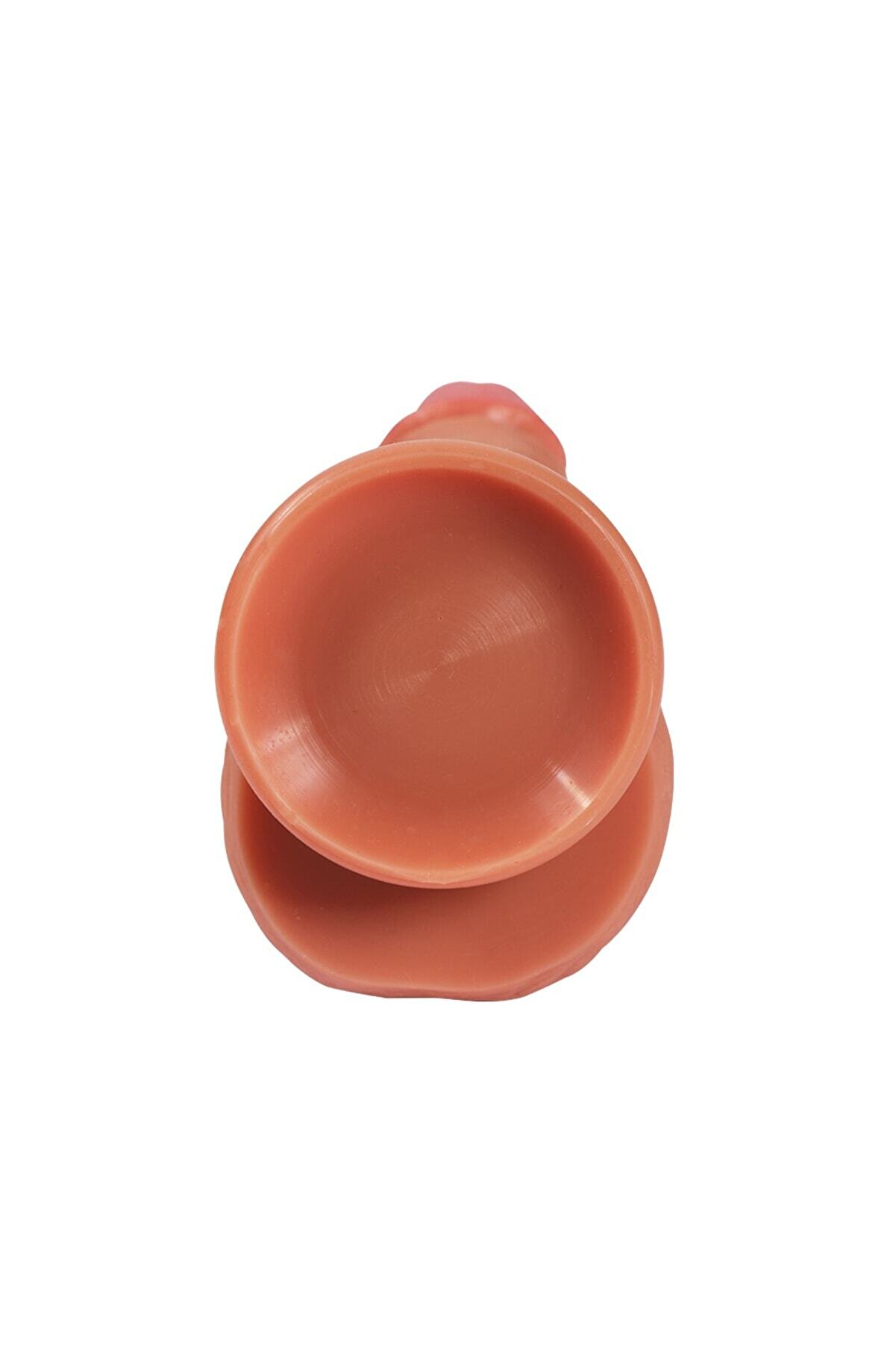 Meyrabest Di̇lan Dual Layer &Ccedil;i̇ft Katmanlı 22,5 Cm Reali̇sti̇k Peni̇s Di̇ldo