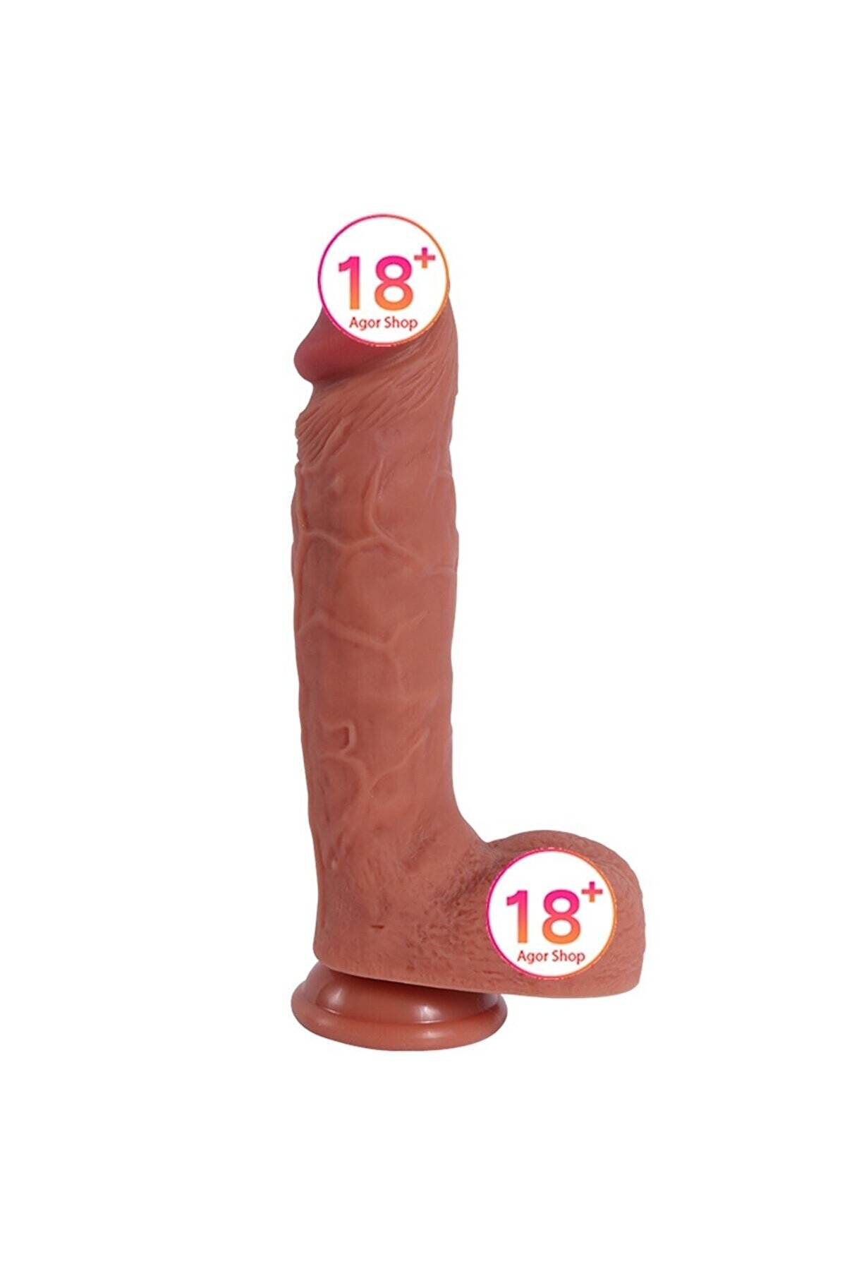 Meyrabest &Ccedil;i̇ft Katmanlı Ger&ccedil;ekci̇ Peni̇s 24Cm