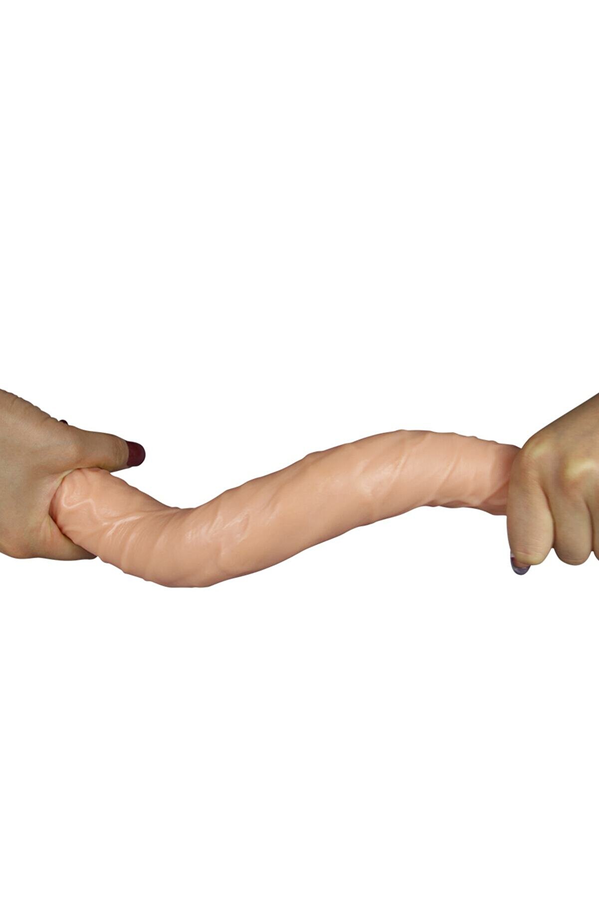 Meyrabest Lady &Ccedil;i̇ft Taraflı Reali̇sti̇k Di̇ldo Anal Vaji̇nal Peni̇s 36Cm