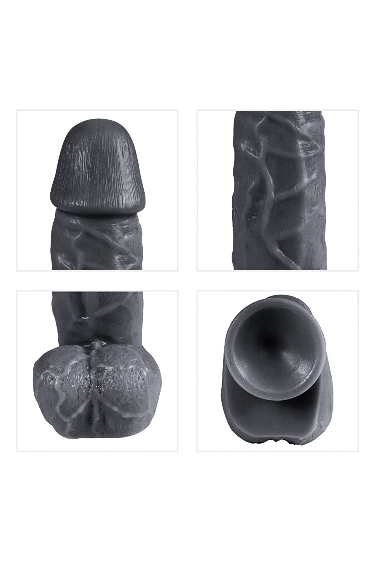 Meyrabest X-Man Rubber Kalın Reali̇sti̇k Peni̇s