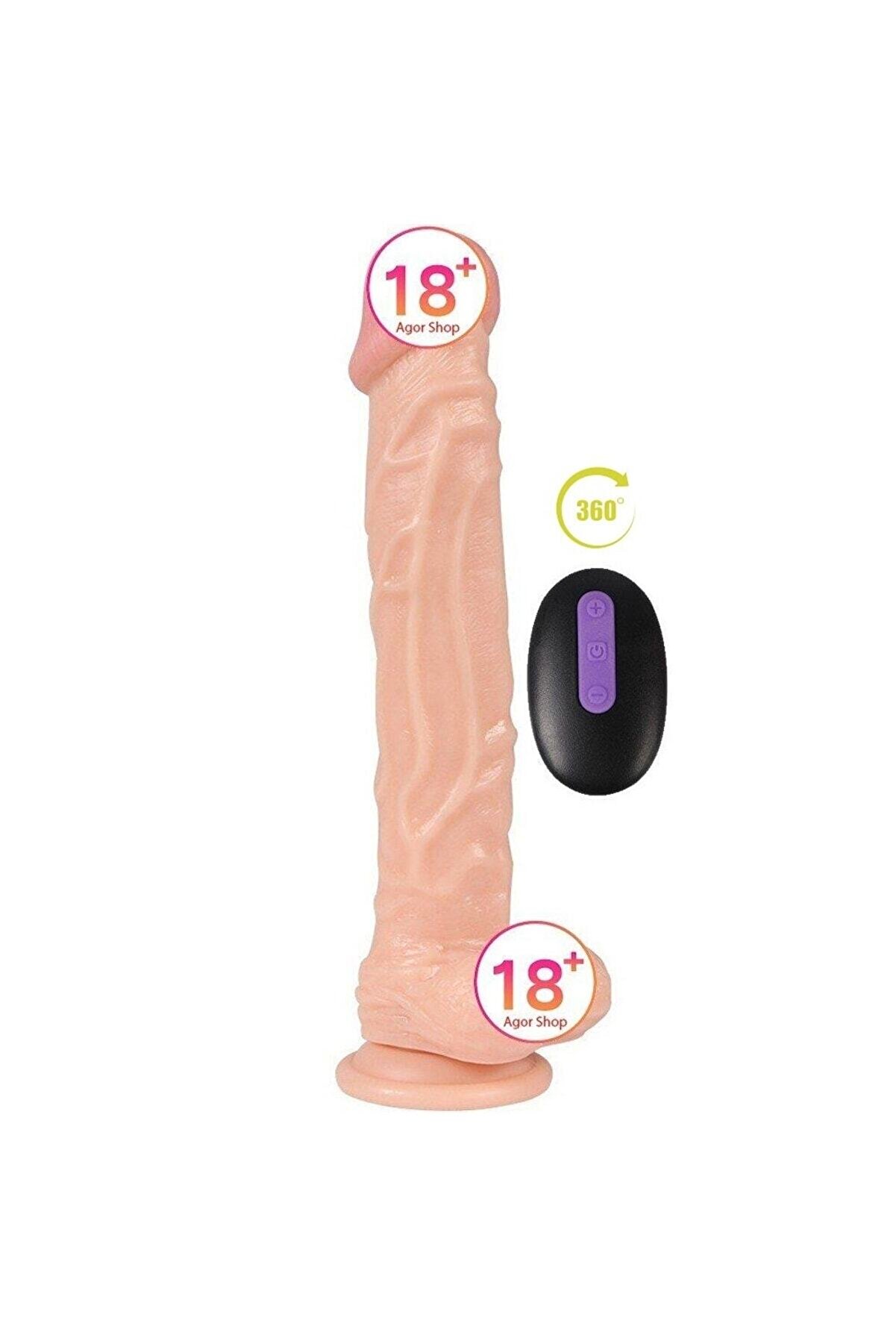 Meyrabest Di̇ldo Seri̇es Ji̇had Kni̇ght D&ouml;nebi̇li̇r Hareketli̇ Reali̇sti̇k Vi̇brat&ouml;r 25.5 Cm