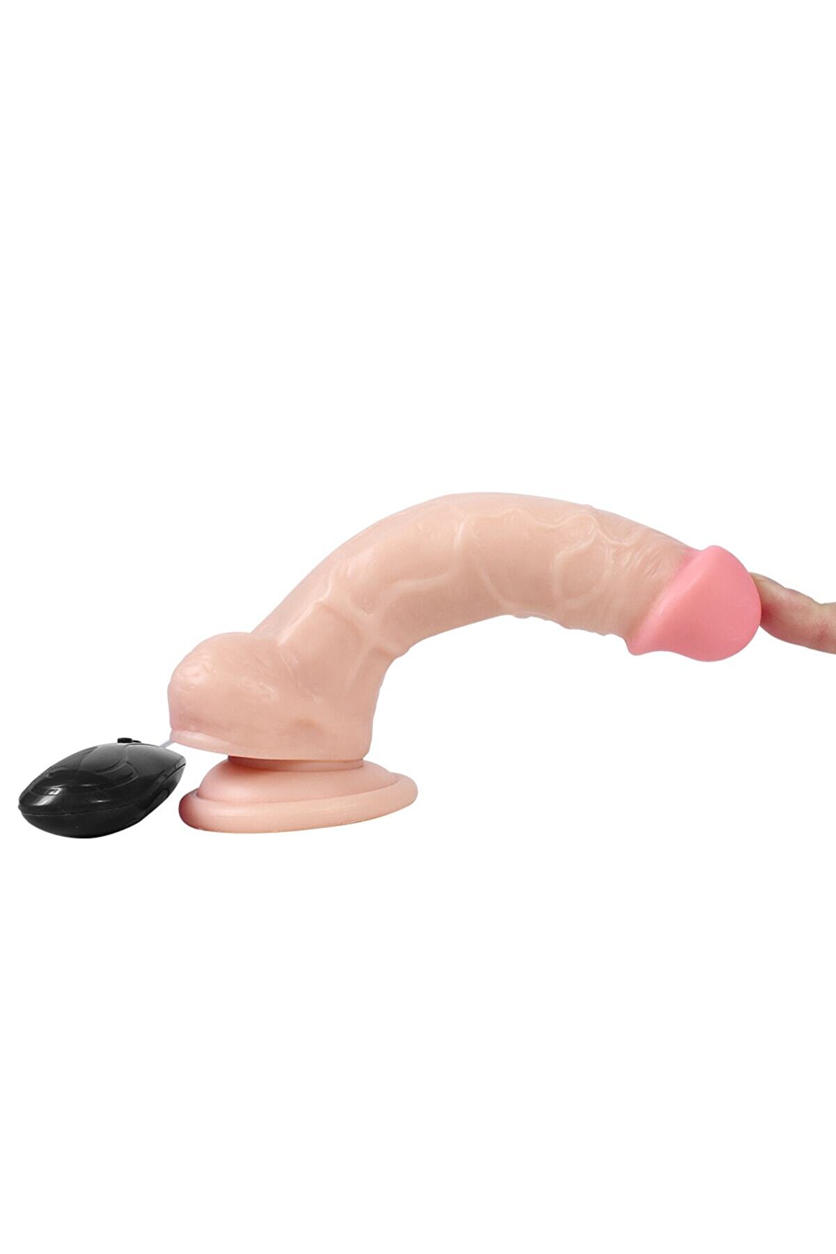 Meyrabest 17 Cm Belden Bağlamalı Yeni̇ Nesi̇l Kayganlaştırıcı Ve Kemer Ti̇treşi̇mli̇ Reali̇sti̇k Peni̇s