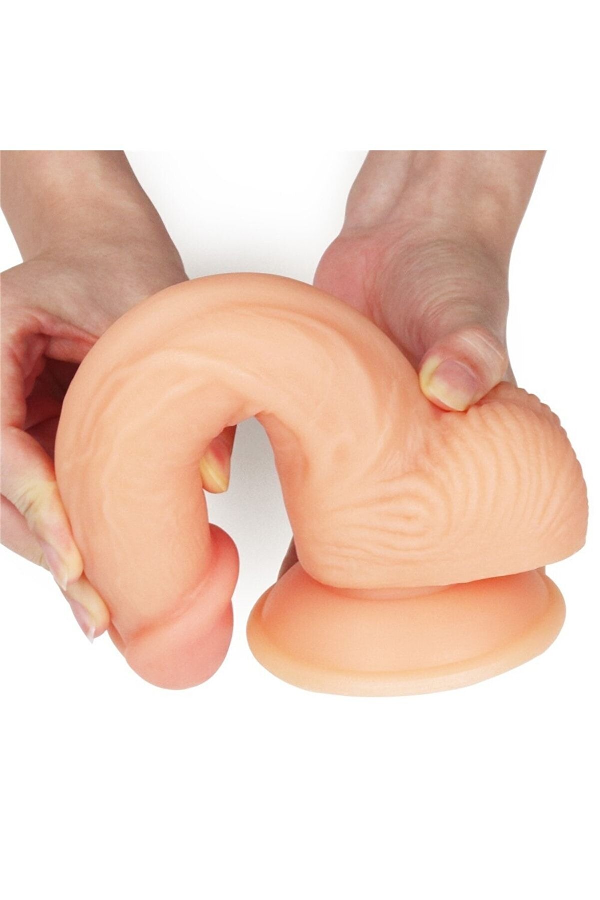 Meyrabest Reali̇sti̇k Ten Dokusunda 20 Cm Yapay Peni̇s