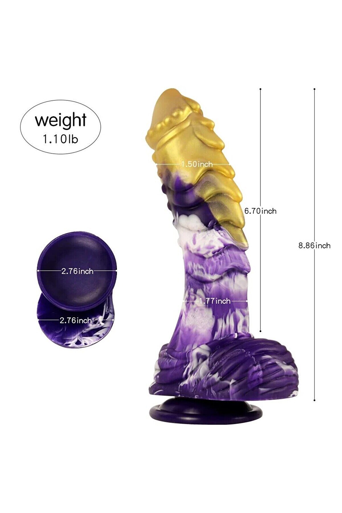 Meyrabest Gold 23Cm Reali̇sti̇k Peni̇s Di̇ldo