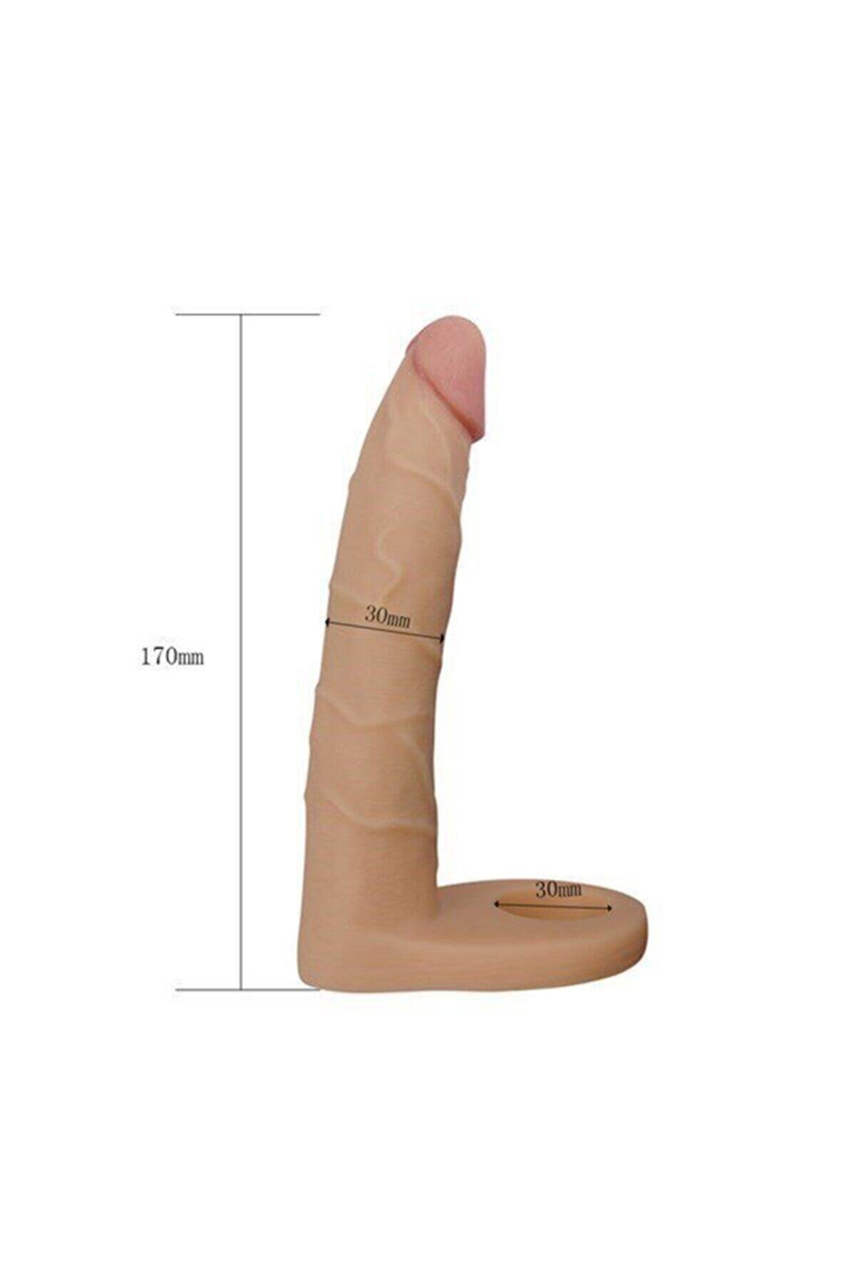 Meyrabest Lovetoy Ti̇treşi̇mli̇ The Ultra Soft Double Peni̇s 18 Cm