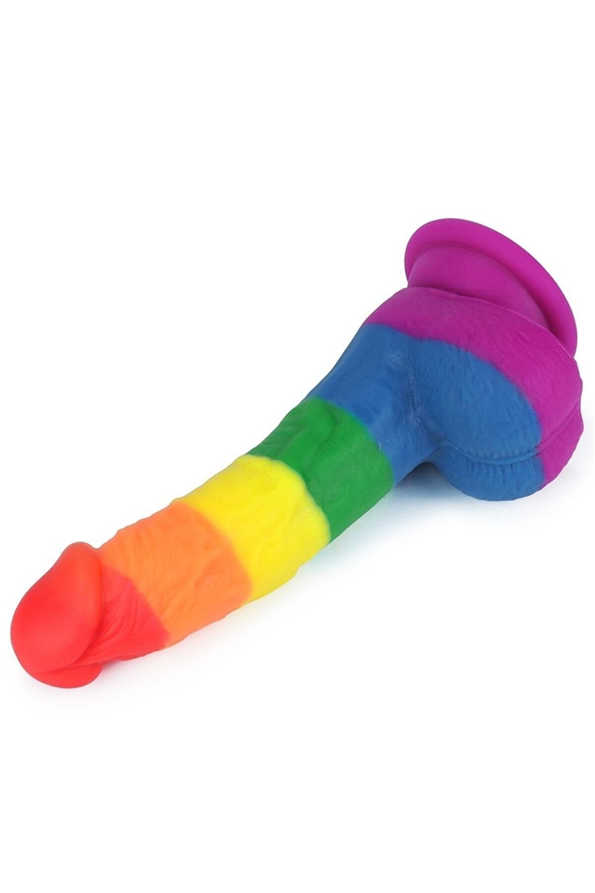 Meyrabest Ci̇lt I&ccedil;i̇n Uyumlu Malzemeden &Uuml;reti̇len 21 Cm Yapay Di̇ldo