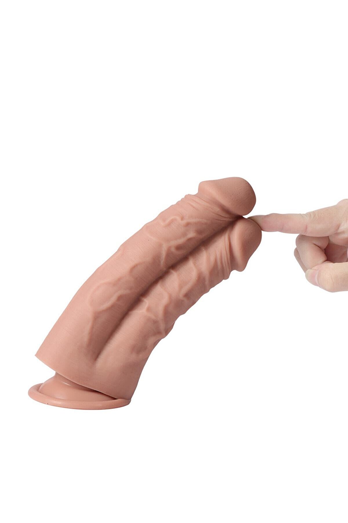 Meyrabest Anthony Double &Ccedil;i̇ft Taraflı Sli̇kon Di̇ldo