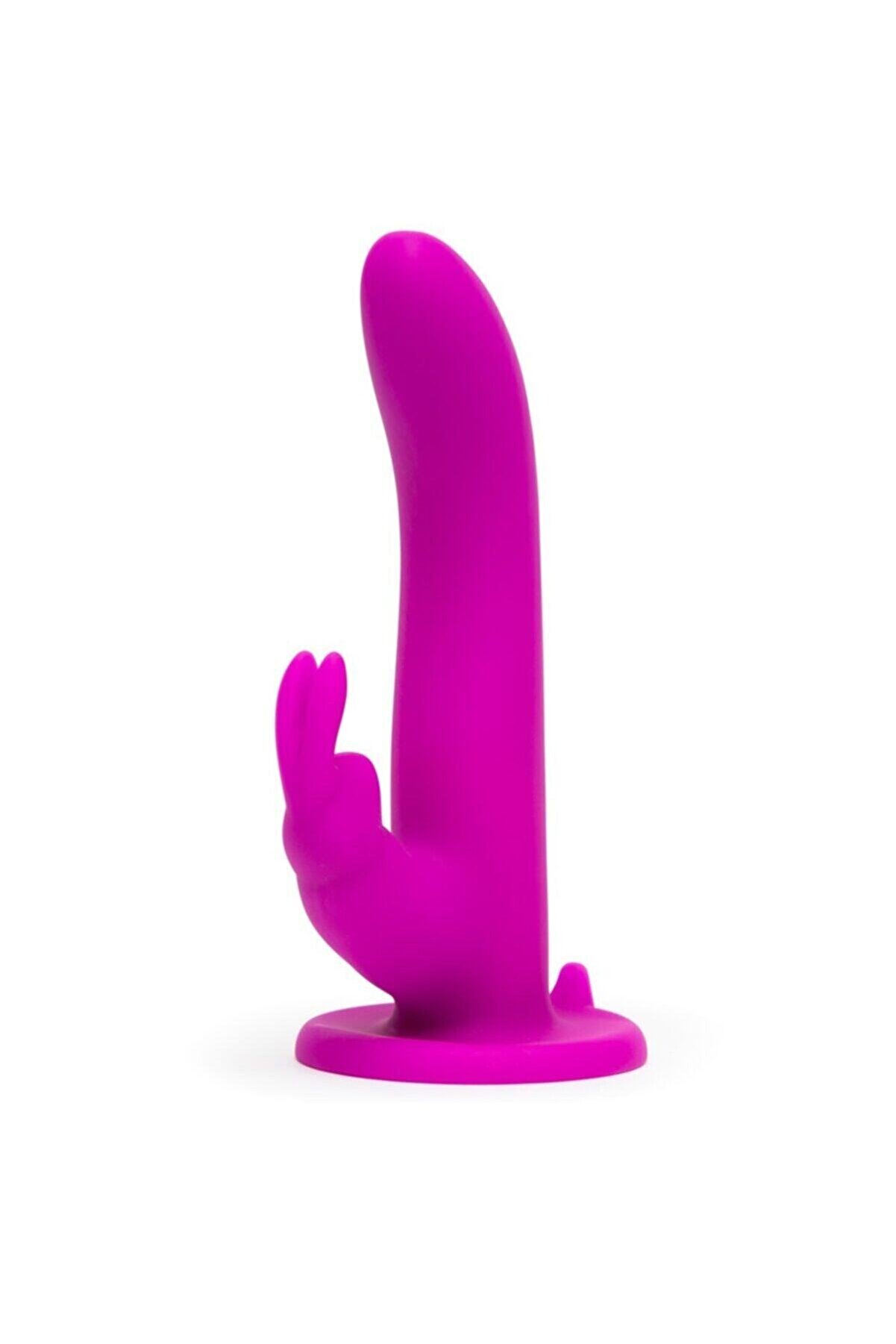 Meyrabest Happy Rabbi̇t Ti̇treşi̇mli̇ Strap-On Kemerli̇ L&uuml;ks Vi̇brat&ouml;r