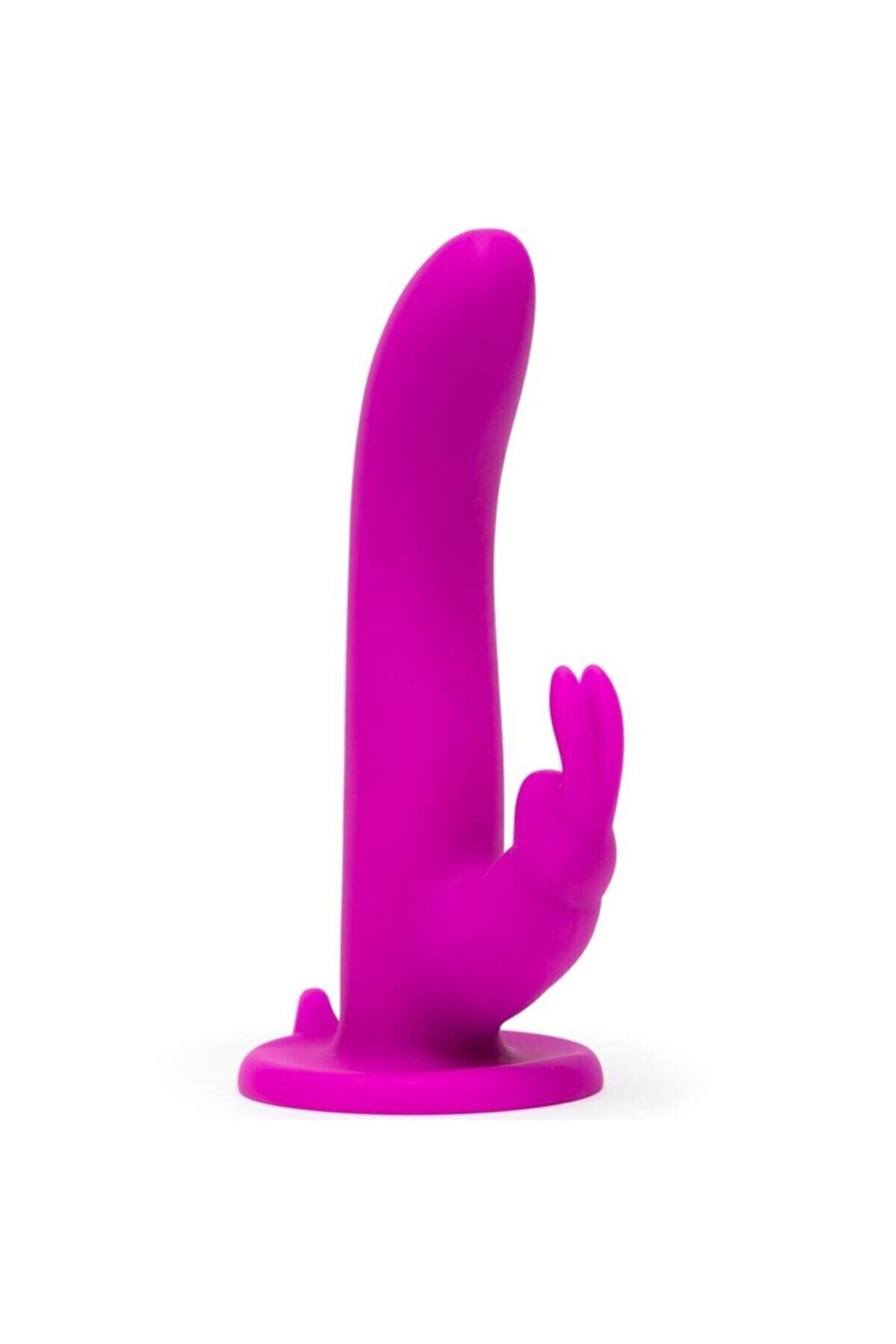 Meyrabest Happy Rabbi̇t Ti̇treşi̇mli̇ Strap-On Kemerli̇ L&uuml;ks Vi̇brat&ouml;r