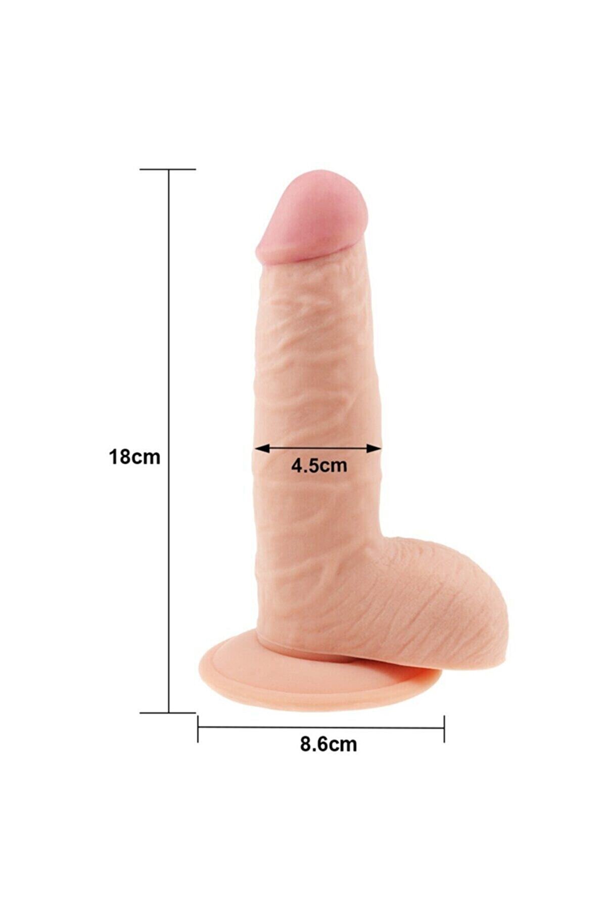 Meyrabest Lovetoy The Ultra Soft Dude Ultra Yumuşak Ur3 Doku Reali̇sti̇k Peni̇s 19 Cm Lv1084