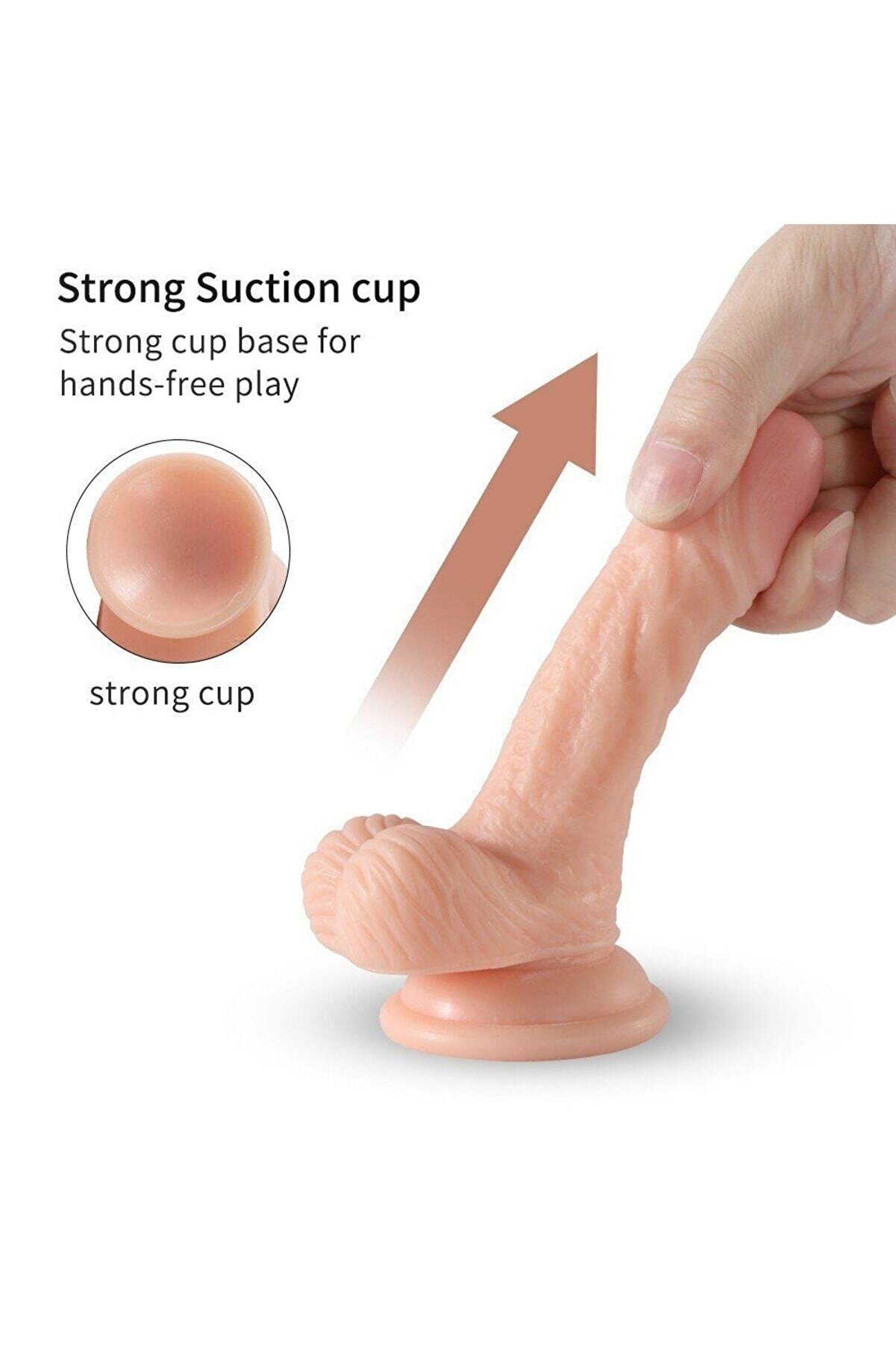 Meyrabest Reali̇sti̇k Belden Bağlamalı Peni̇s 14 Cm