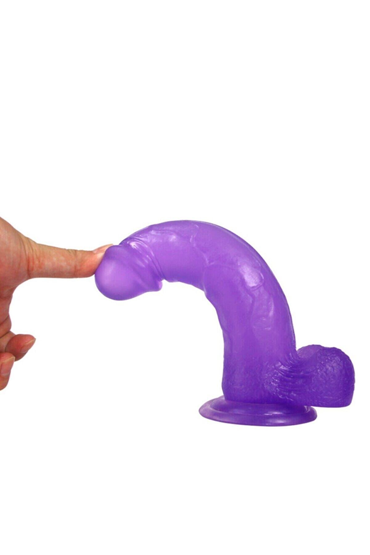 Meyrabest Jelly Studs 20 Cm Jel Doku Mor Di̇ldo Lv3100