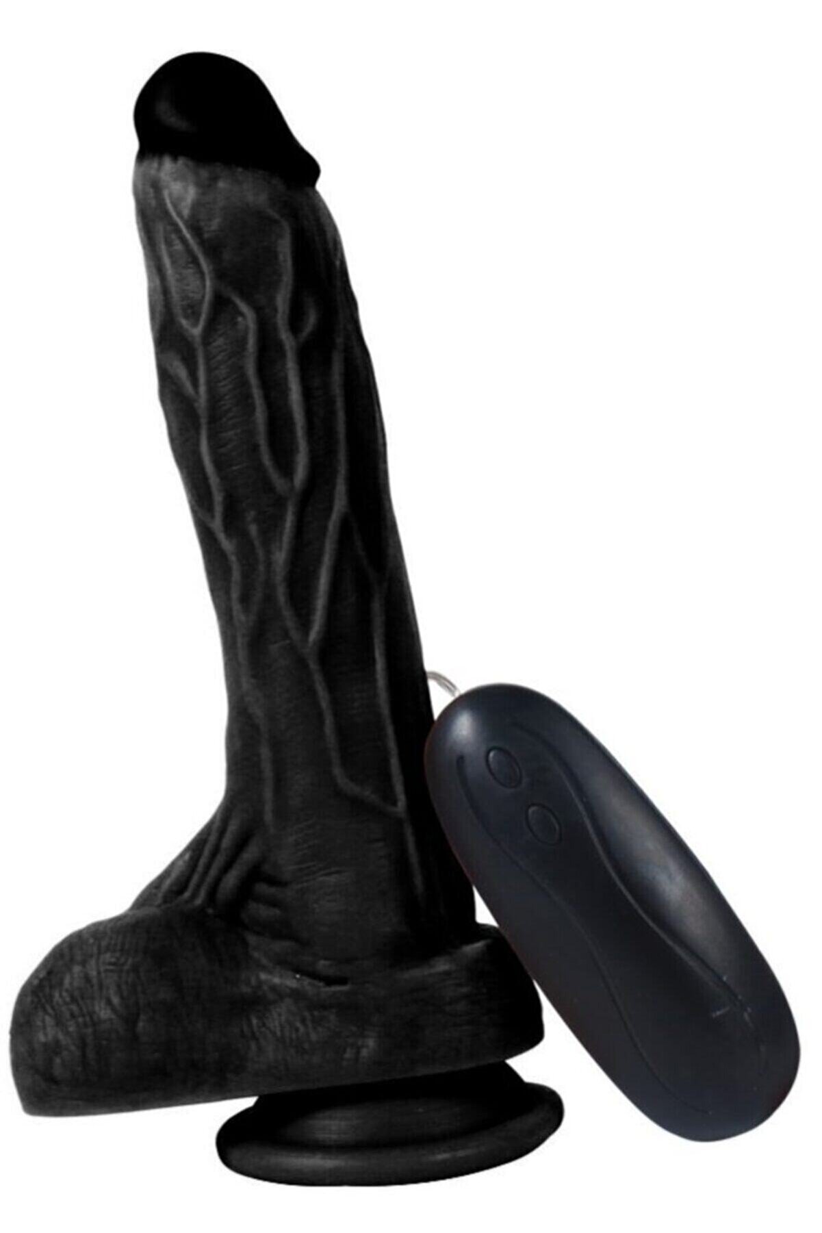 Meyrabest Reali̇sti̇k Testi̇sli̇ Ger&ccedil;ek G&ouml;r&uuml;n&uuml;me Sahi̇p &Ouml;zel Si̇li̇kondan &Uuml;reti̇lmi̇ş 21 Cm Peni̇s