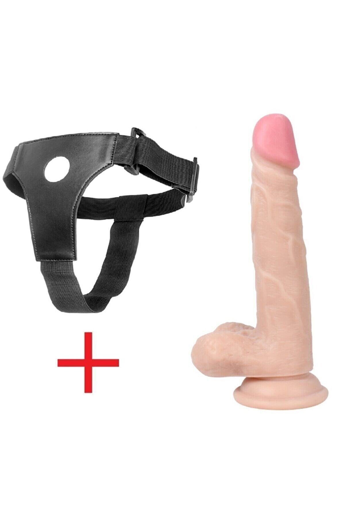 Meyrabest 19 Cm Yumuşak Reali̇sti̇k Dokulu Belden Bağlamalı Peni̇s