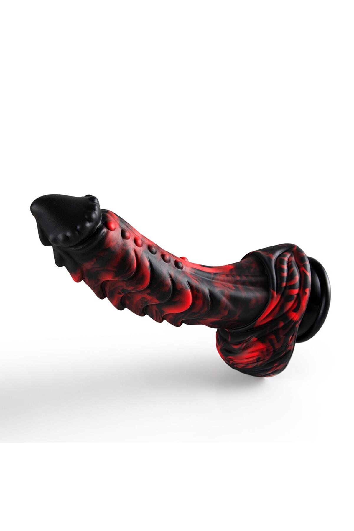 Meyrabest Mnster 23 Cm Red Black Reali̇sti̇k Di̇ldo