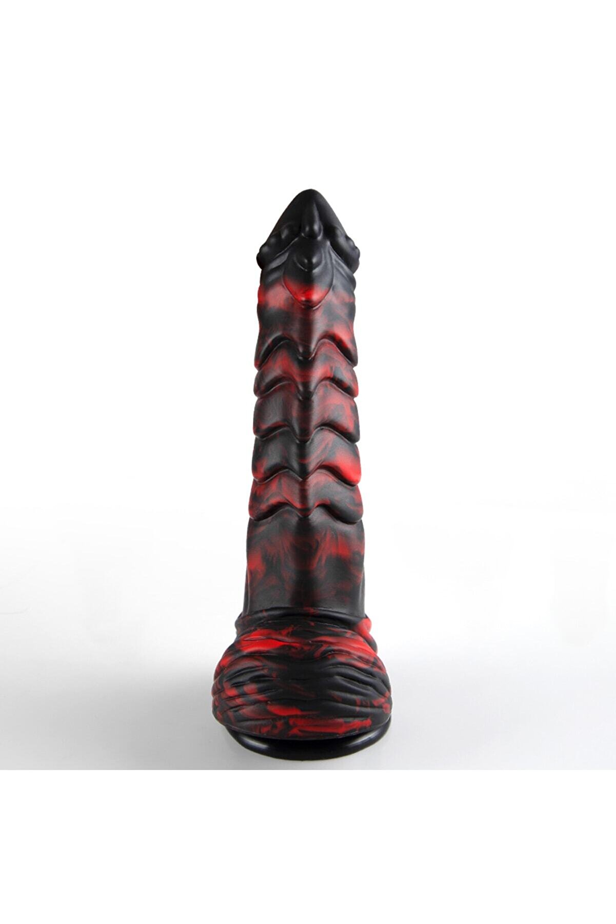 Meyrabest Mnster 23 Cm Red Black Reali̇sti̇k Di̇ldo