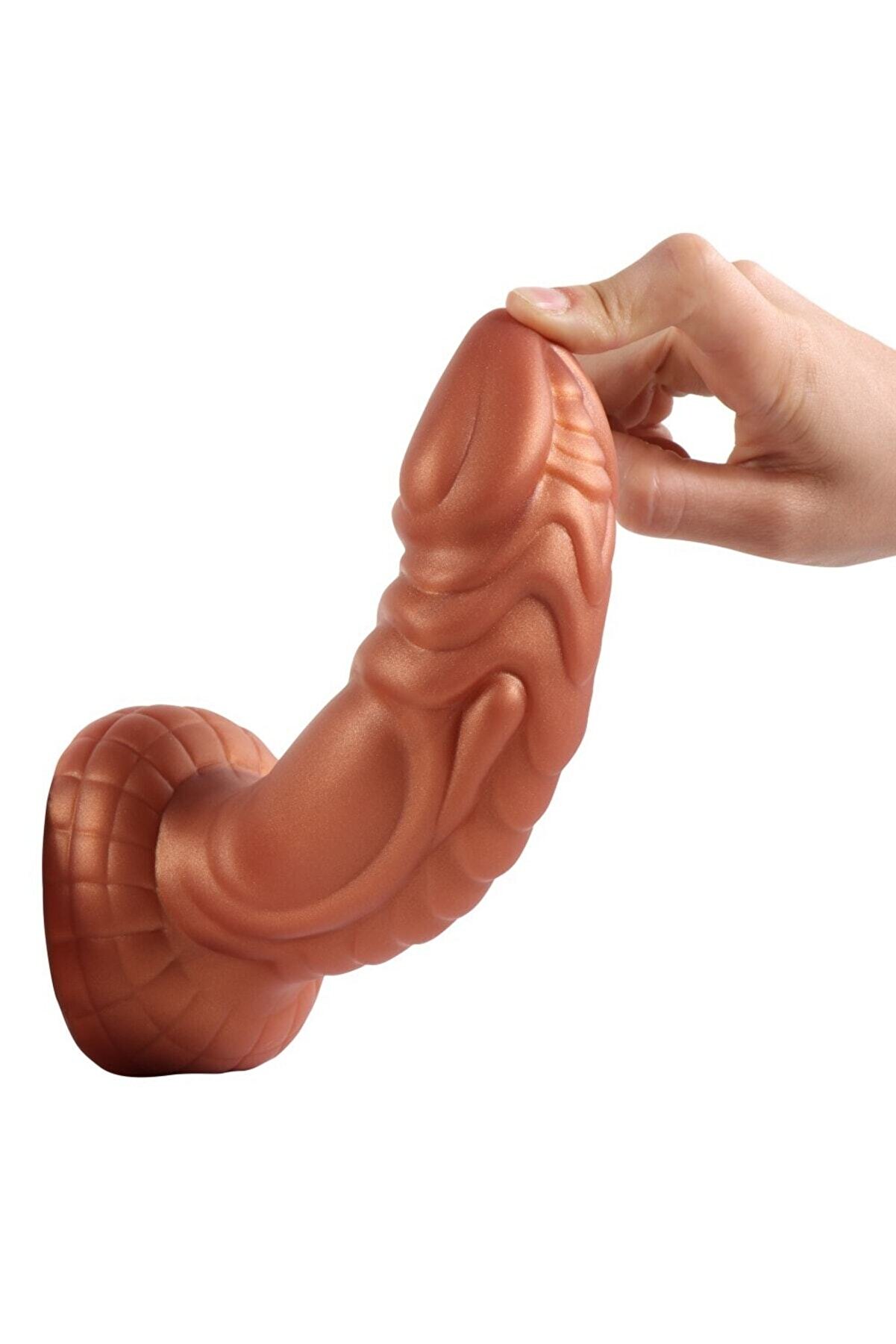 Meyrabest Di̇ldo Seri̇es Mnster 3 Yumuşak Doku Koni̇k Reali̇sti̇k Di̇ldo