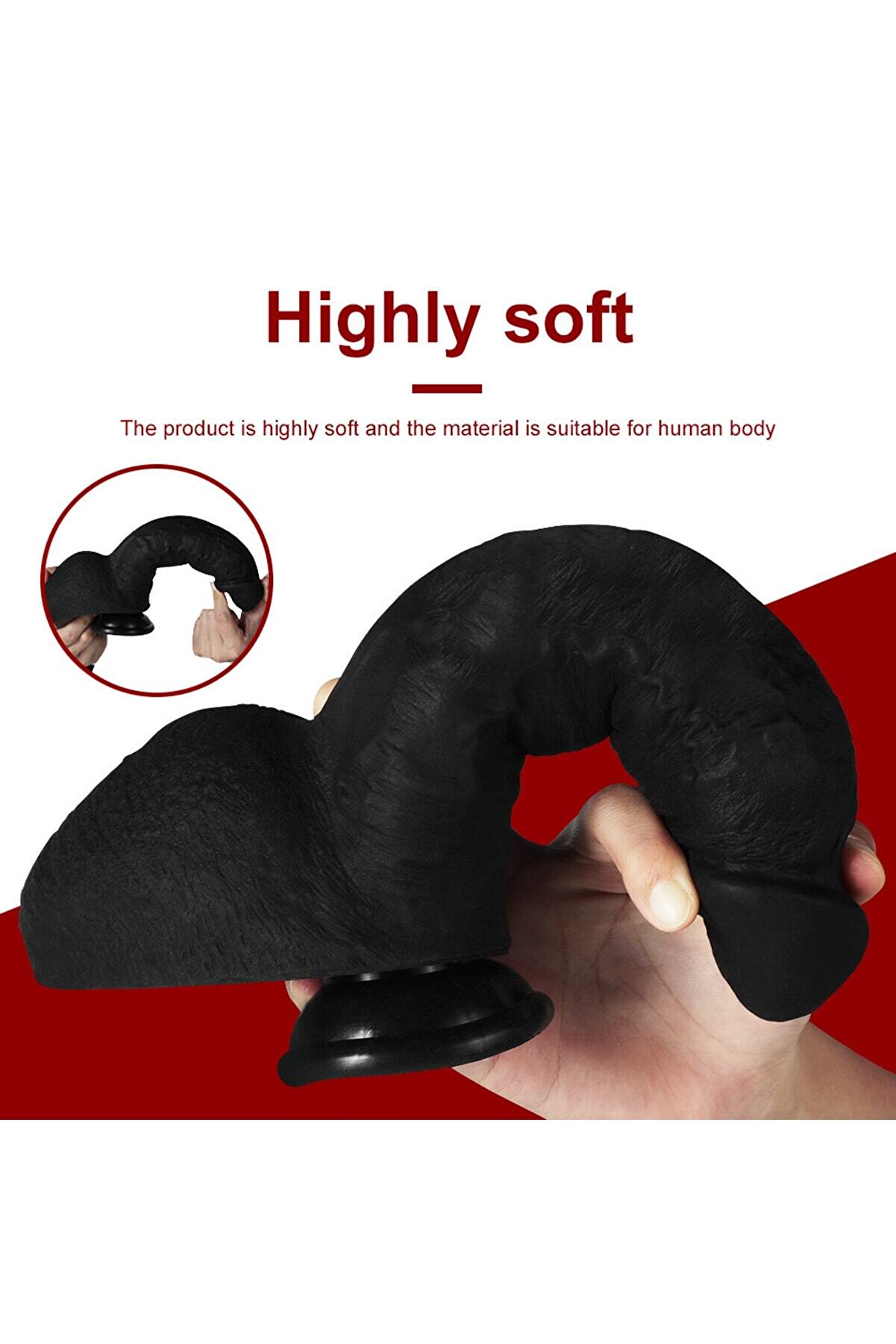 Meyrabest Han Di̇sel 23 Cm Kalın Reali̇sti̇k Peni̇s Di̇ldo