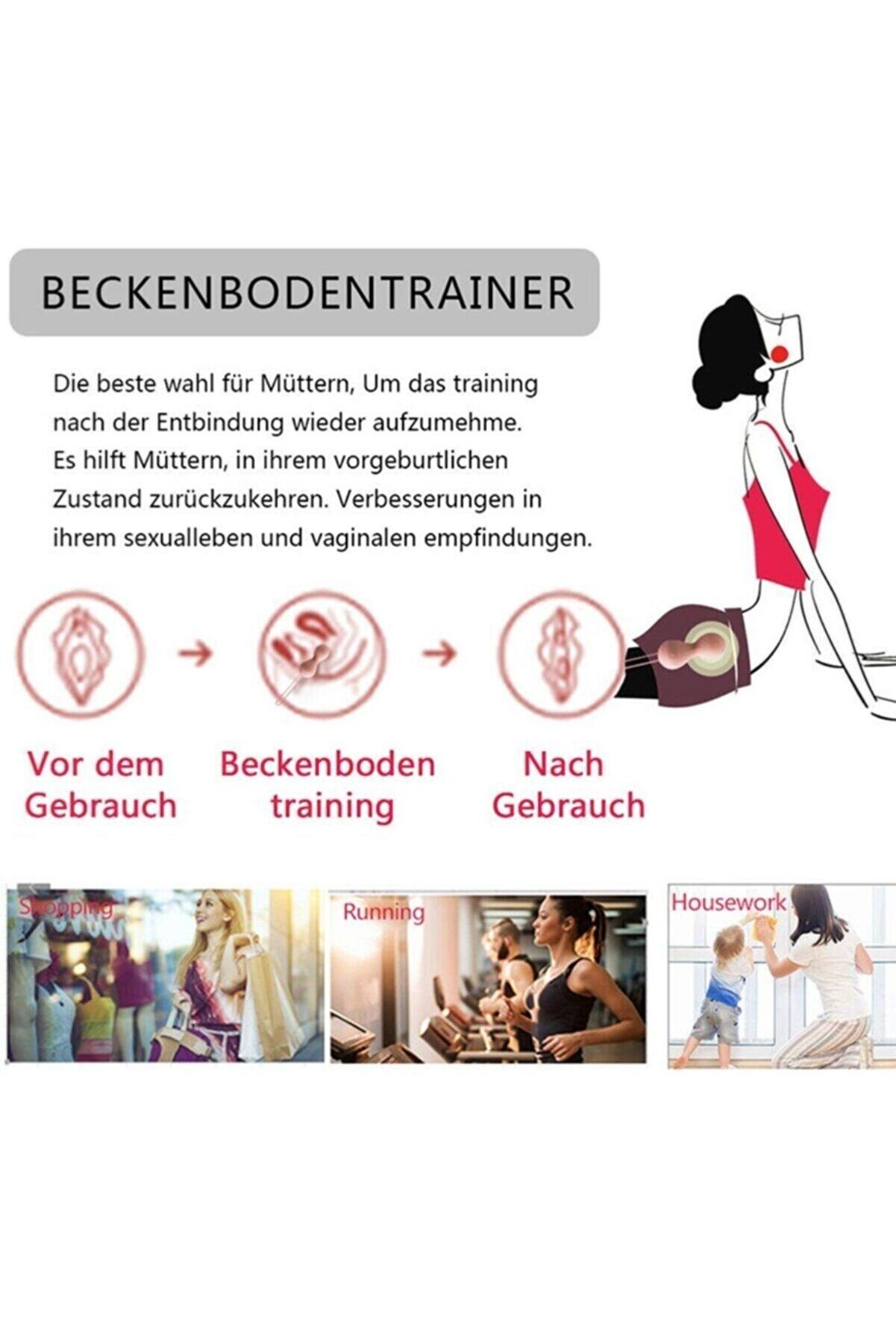 Erox Exui̇s Balls Set Uzaktan Kumanda Kegel Egzersi̇z Vi̇brat&ouml;r&uuml; Pi̇nk