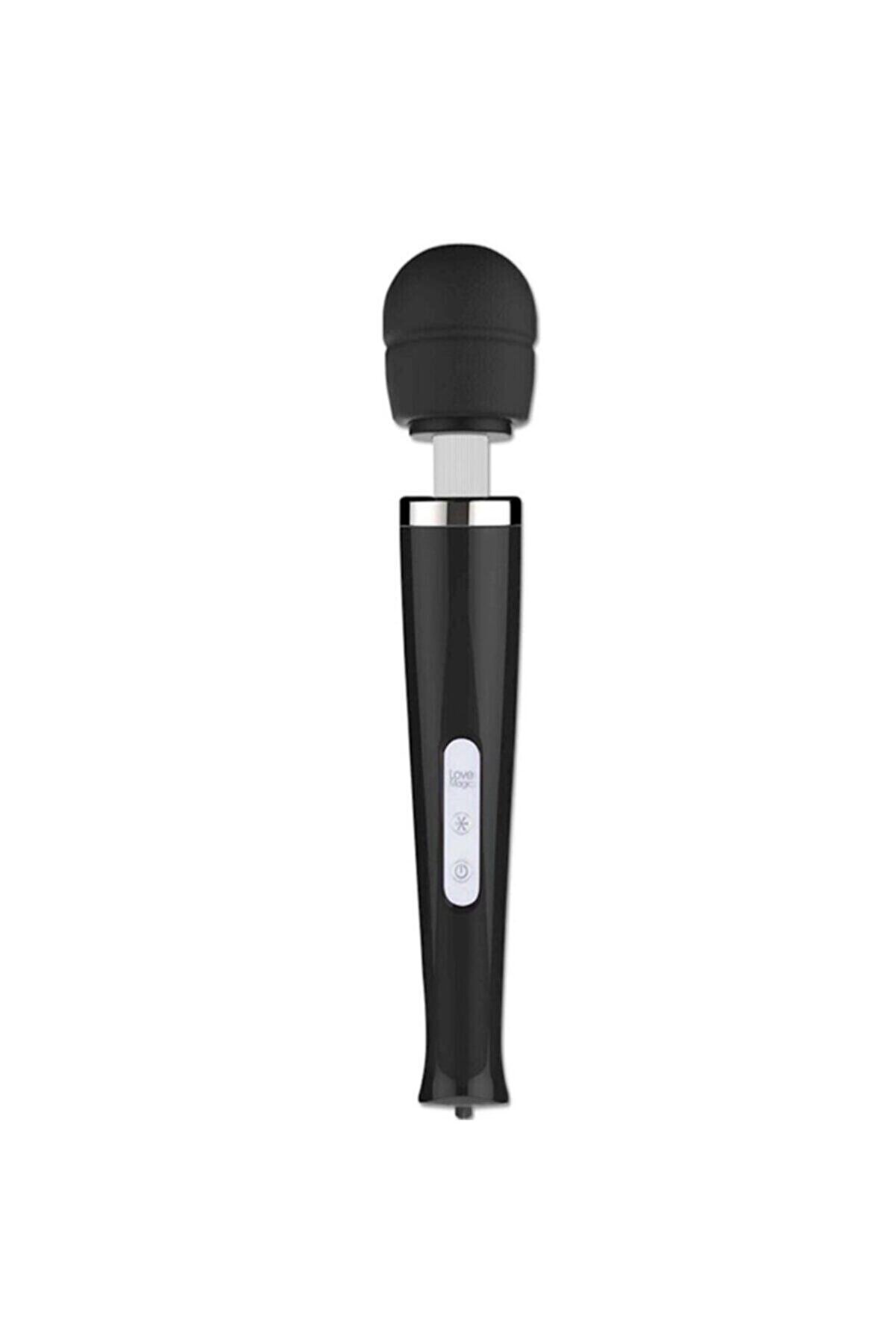 Erox Love Magi̇c Massager Si̇yah Masaj Aleti̇