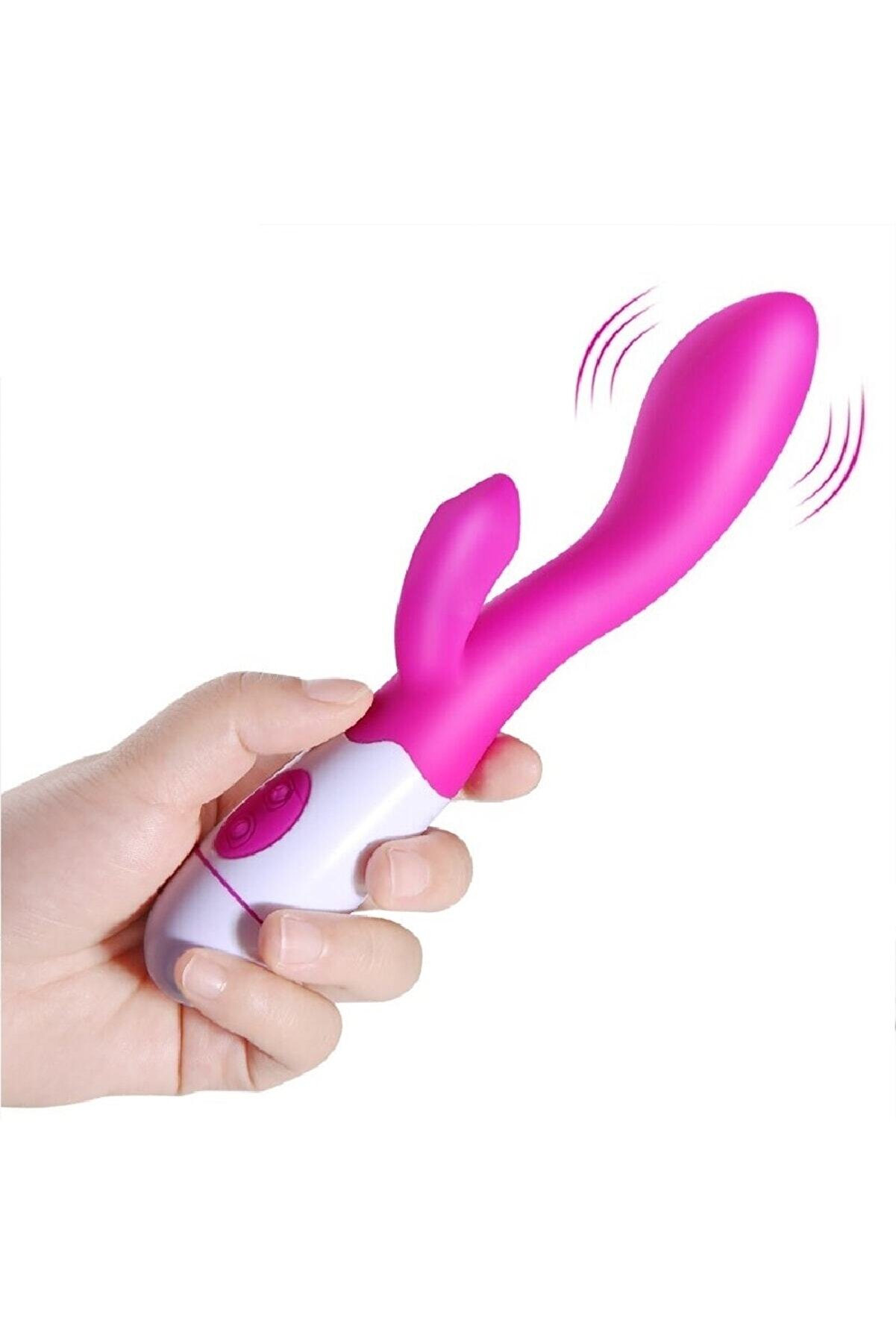 Erox 30 Farklı Ti̇treşi̇mli̇ Tavşan Vi̇brat&ouml;r &Ccedil;i̇ft Işlev Ki̇li̇tori̇s Vaji̇nal Anal Mast&uuml;rbat&ouml;r