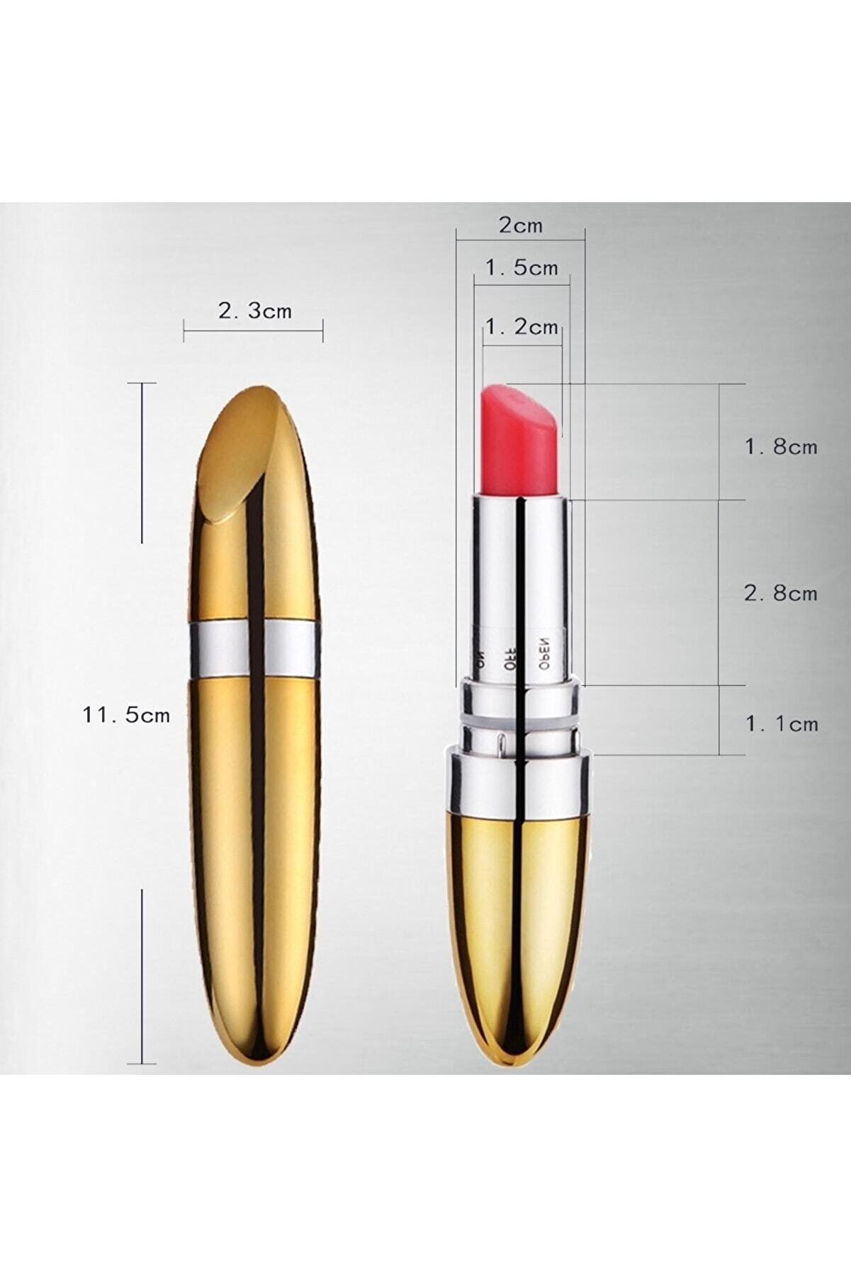 Erox Li̇psti̇ck Golden Mi̇ni̇ Ruj