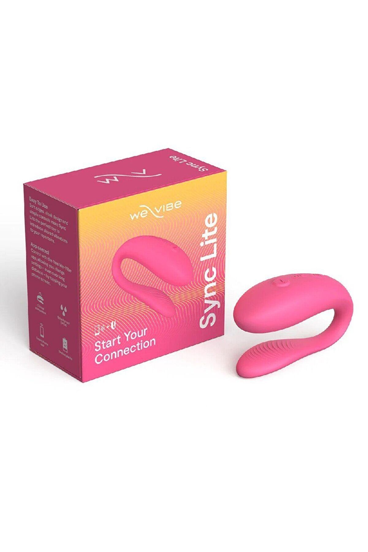Erox We-Vi̇be Sync Li̇te Pi̇nk Telefon Kontroll&uuml; &Ccedil;i̇ftlere &Ouml;zel Vi̇brat&ouml;r