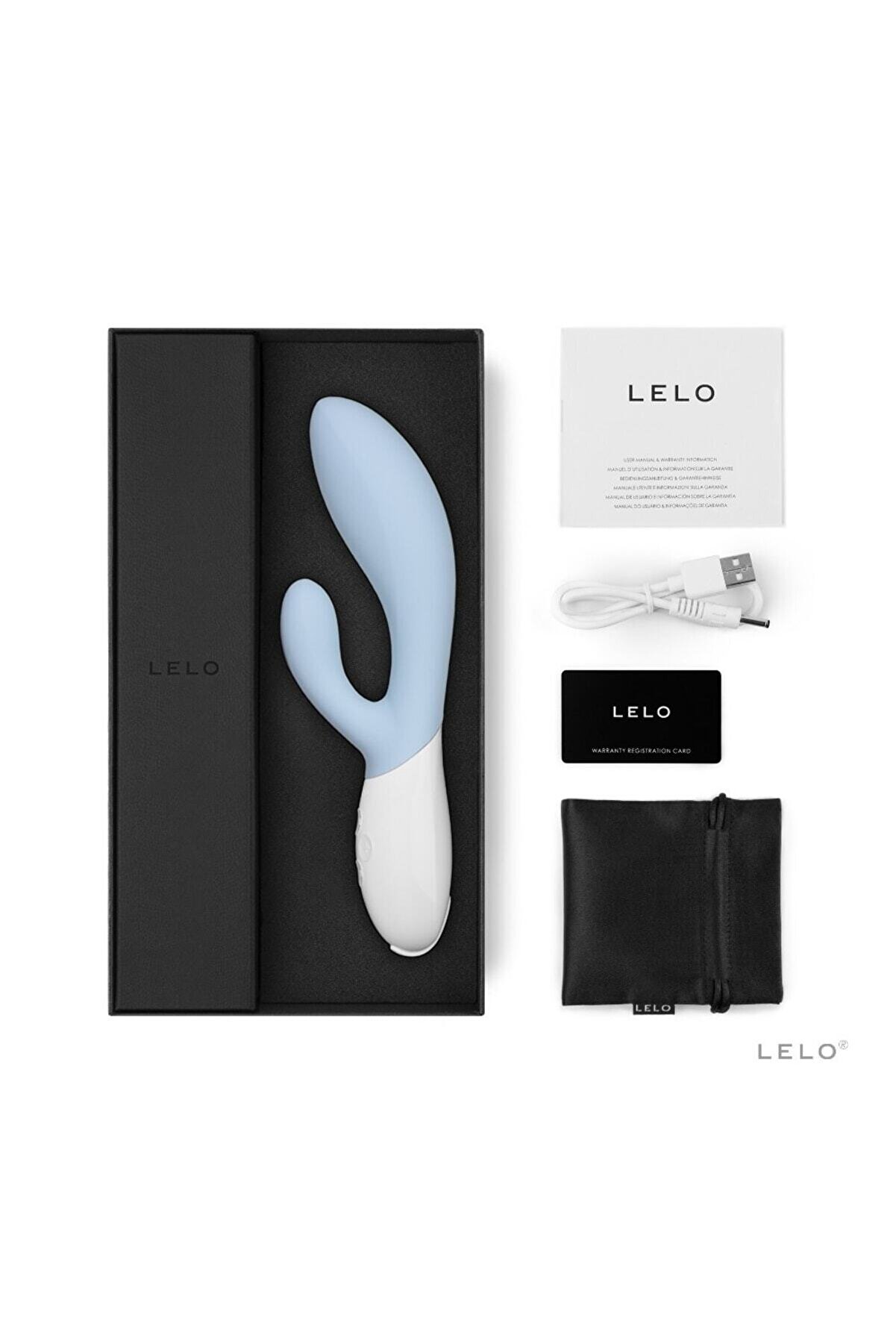 Lelo Ina 3 Seafoam G-B&ouml;lgesi̇ & Kli̇tori̇s &Ouml;zel Rabbi̇t Vi̇brat&ouml;r
