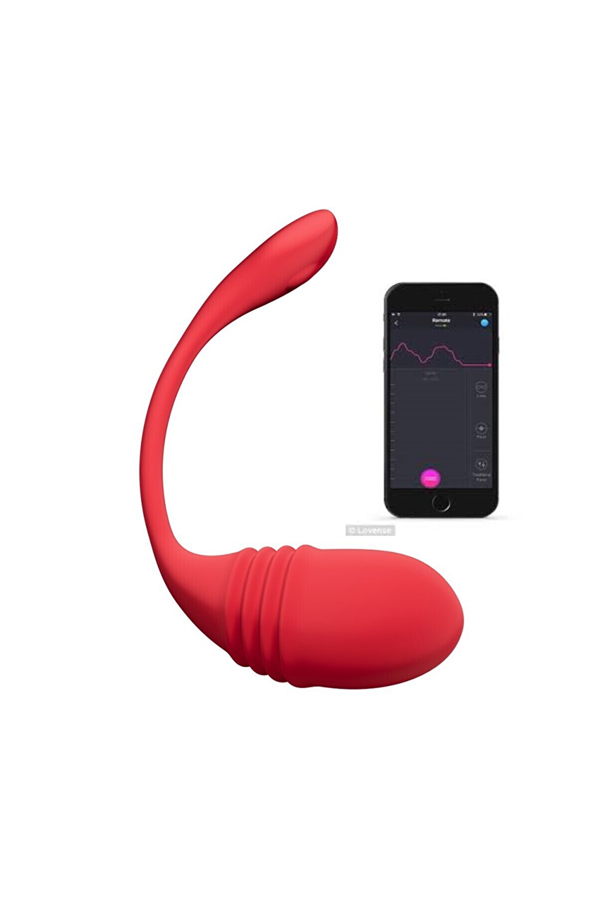 Erox Lovense Vulse Telefon Kontroll&uuml; Hareketli̇ Gi̇yi̇lebi̇li̇r Egg Vi̇brat&ouml;r