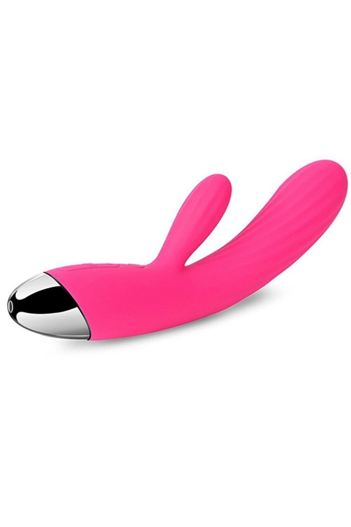 Erox Made In Usa Svakom Angel Ultra Yumuşak Isıtıcılı &Ccedil;i̇ft Motorlu G-Spot Ve Kli̇tori̇s Vi̇brat&ouml;r