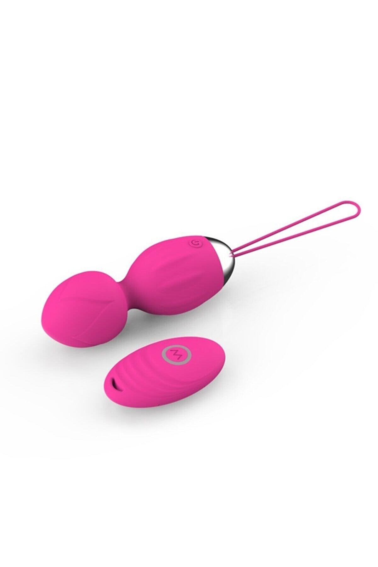 Erox Uzaktan Kumandalı Chery Gi̇yi̇lebi̇li̇r Kegel Egzersi̇z Topu Egg Vi̇brat&ouml;r
