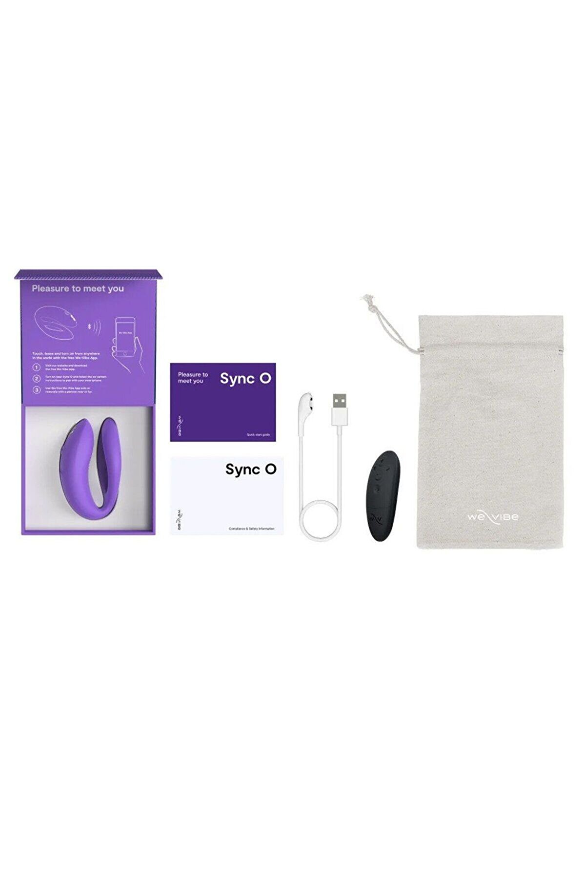 Erox We Vi̇be Sync O Li̇ght Purple App Kontroll&uuml; Gi̇yi̇lebi̇li̇r &Ccedil;i̇ftlere &Ouml;zel Vi̇brat&ouml;r